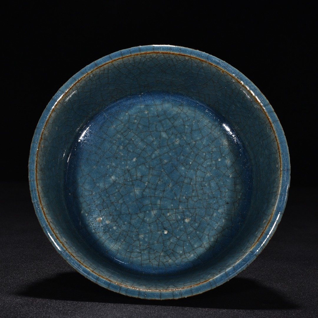 Song Dynasty Blue glaze Bagua pattern washer