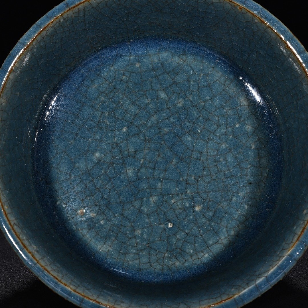 Song Dynasty Blue glaze Bagua pattern washer
