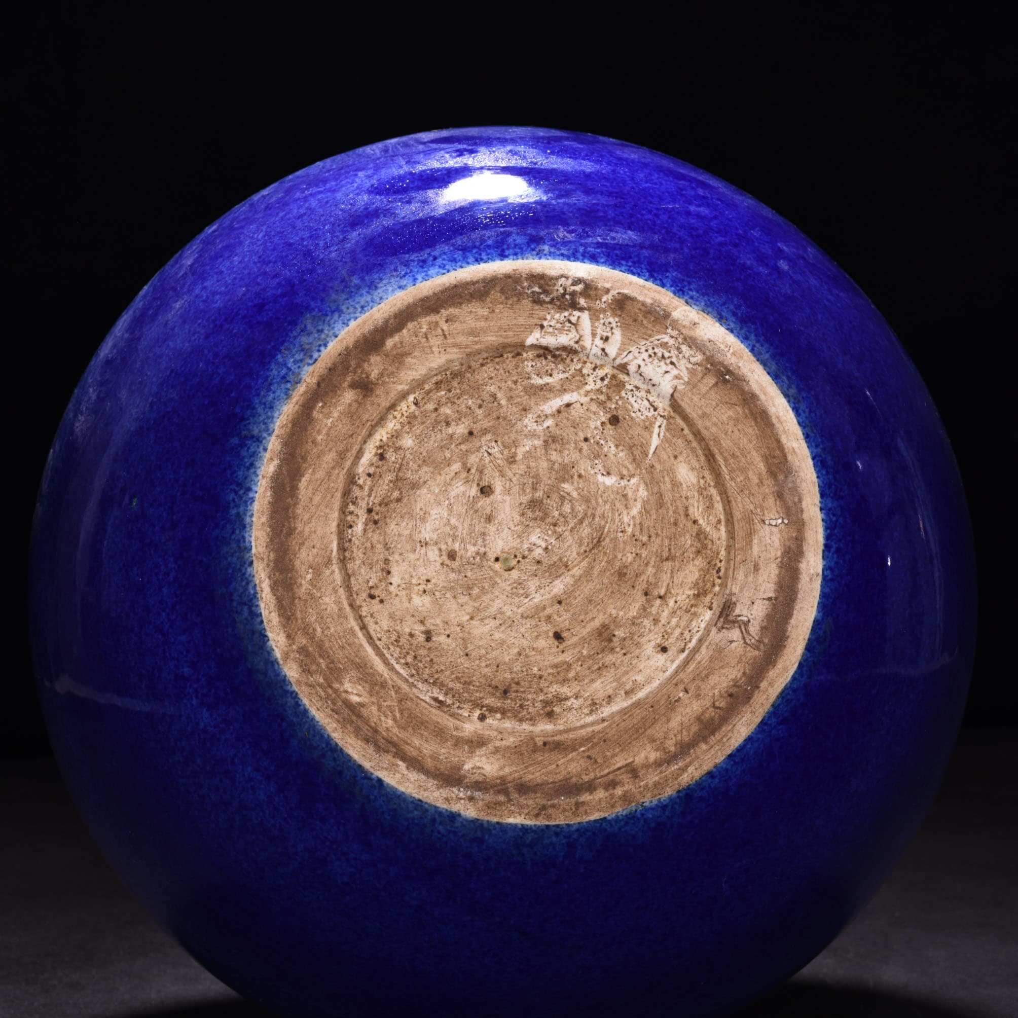 Ming Dynasty Xuande blue glazed gourd vase