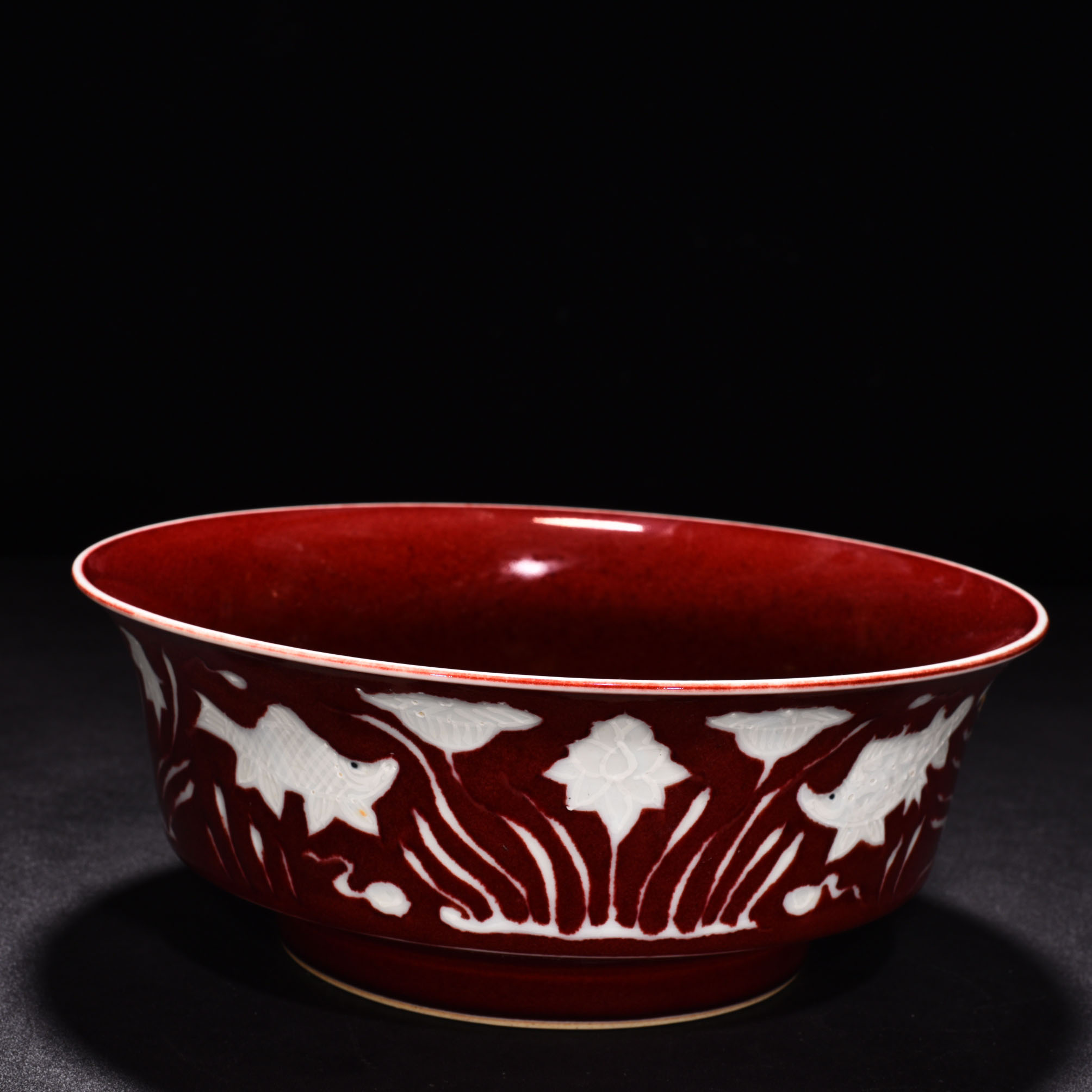 Ming Dyasty Xuande Ji red glaze bowl