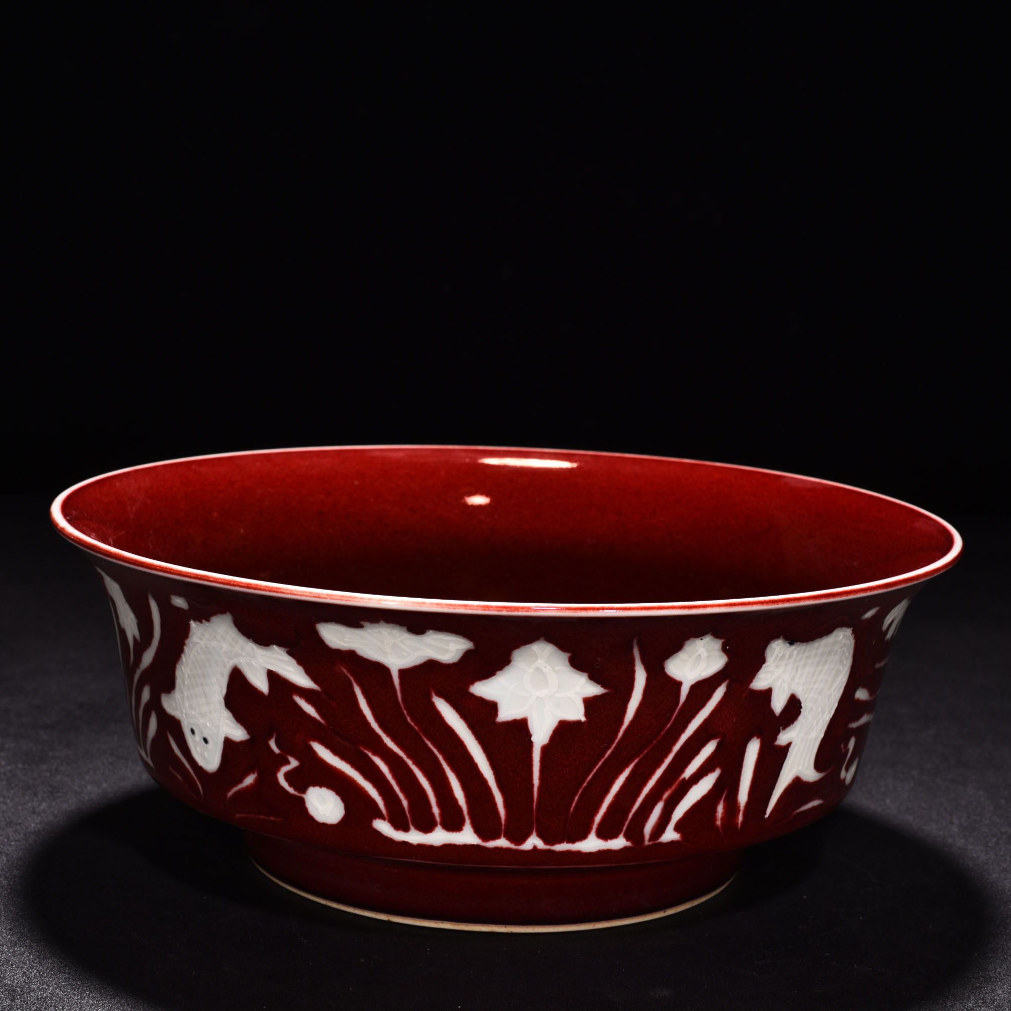 Ming Dyasty Xuande Ji red glaze bowl