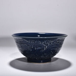 Ming Dynasty Xuande blue glazed bowl