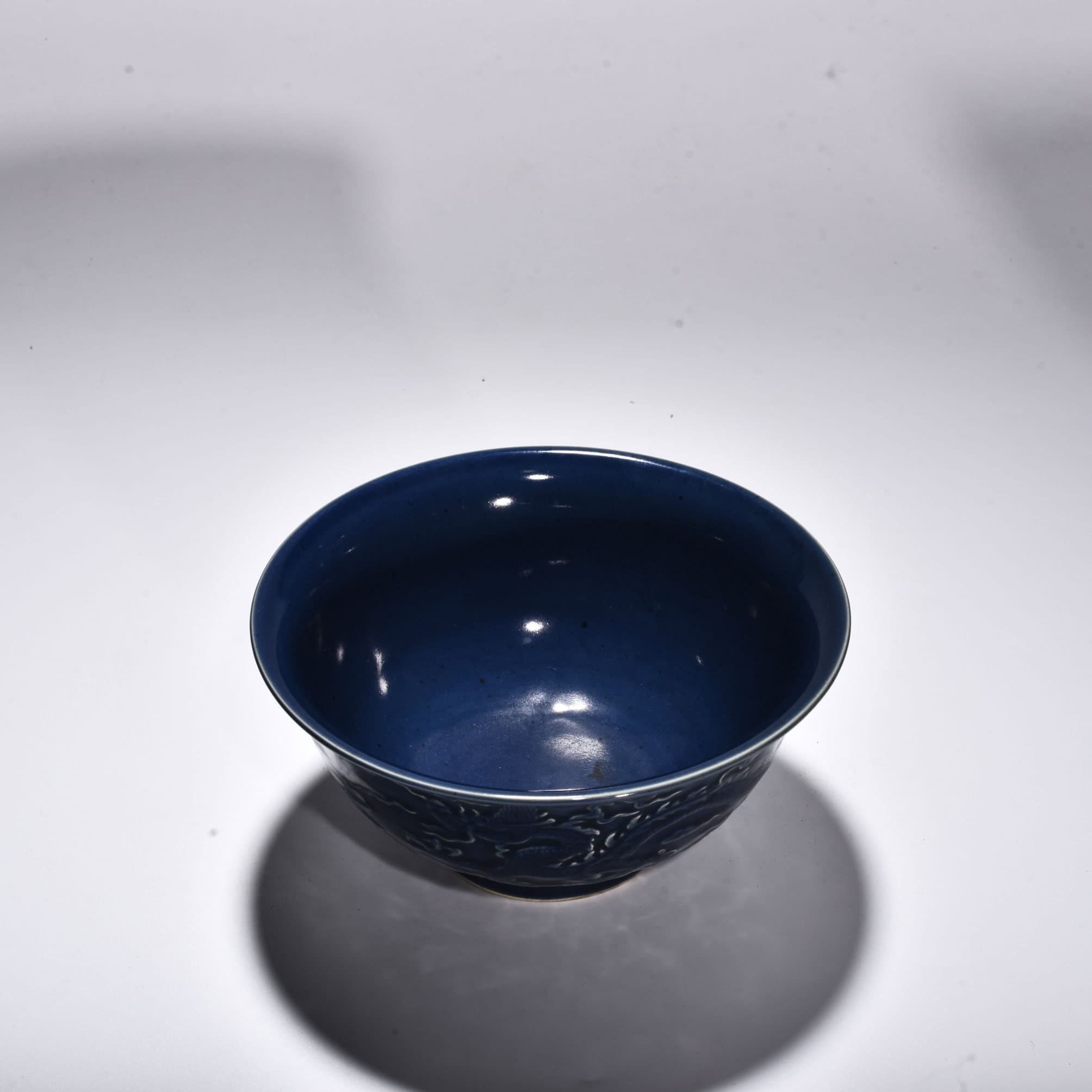 Ming Dynasty Xuande blue glazed bowl