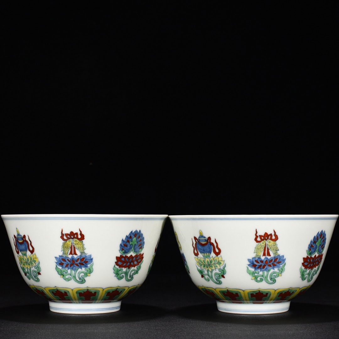 Ming Dynasty Chenghua Doucai Lotus Bowl
