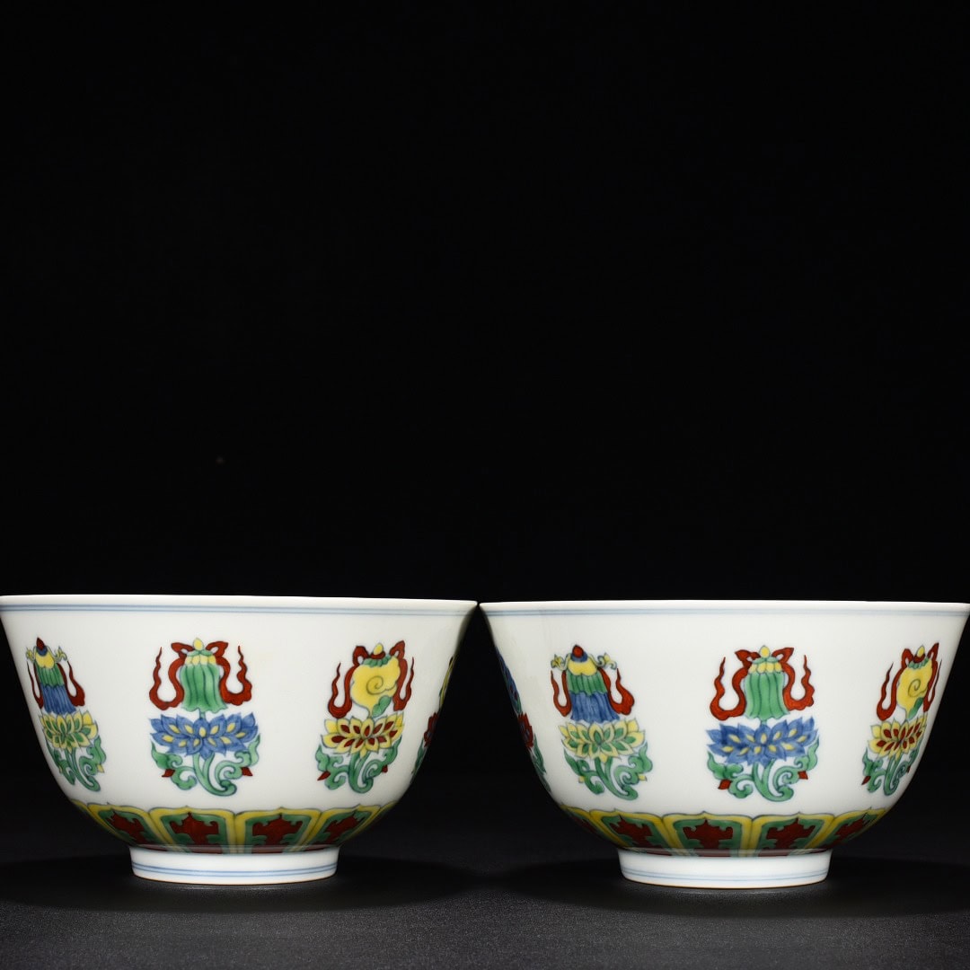 Ming Dynasty Chenghua Doucai Lotus Bowl