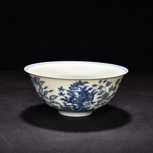 Ming Dynasty Chenghua blue and white palace bowl