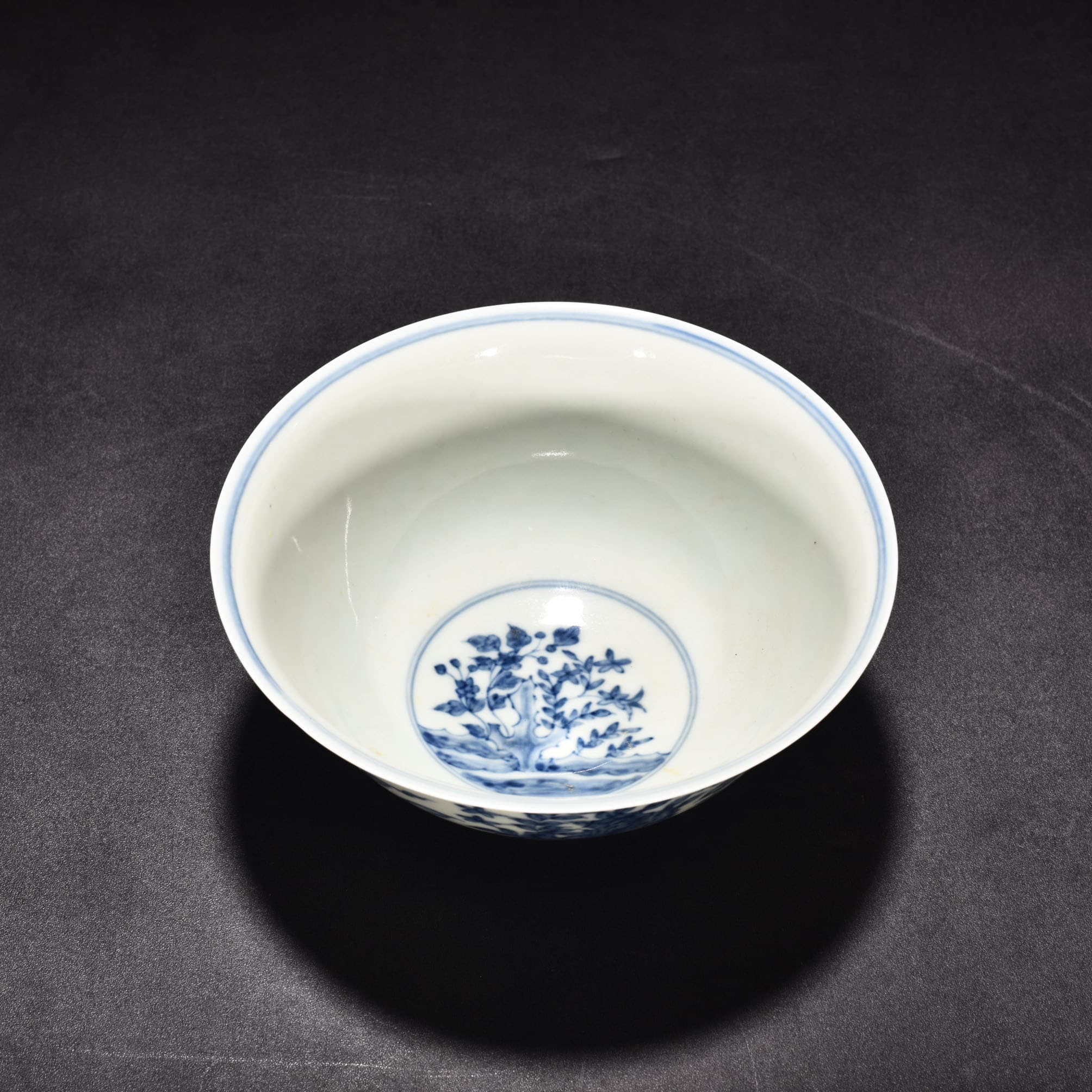 Ming Dynasty Chenghua blue and white palace bowl