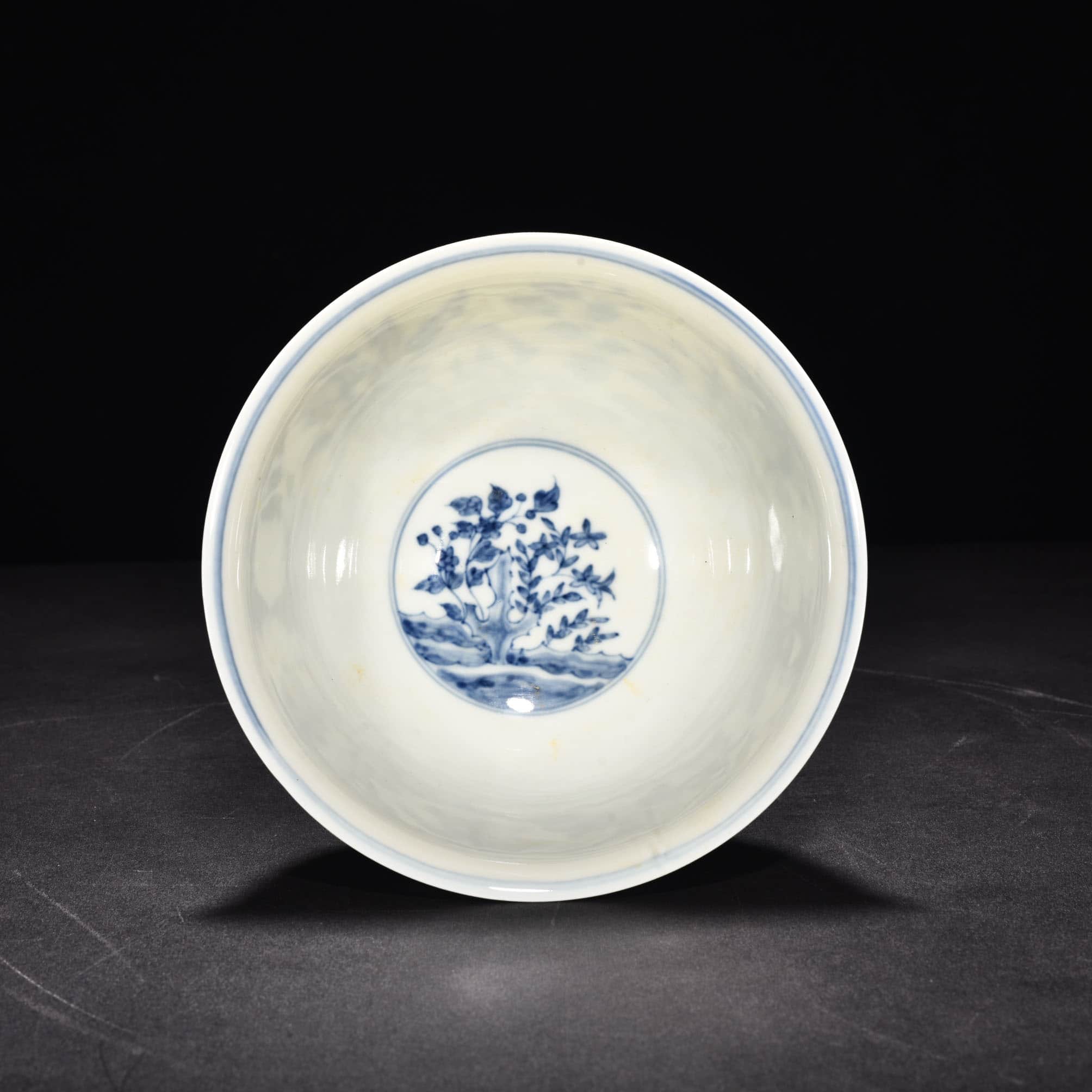 Ming Dynasty Chenghua blue and white palace bowl