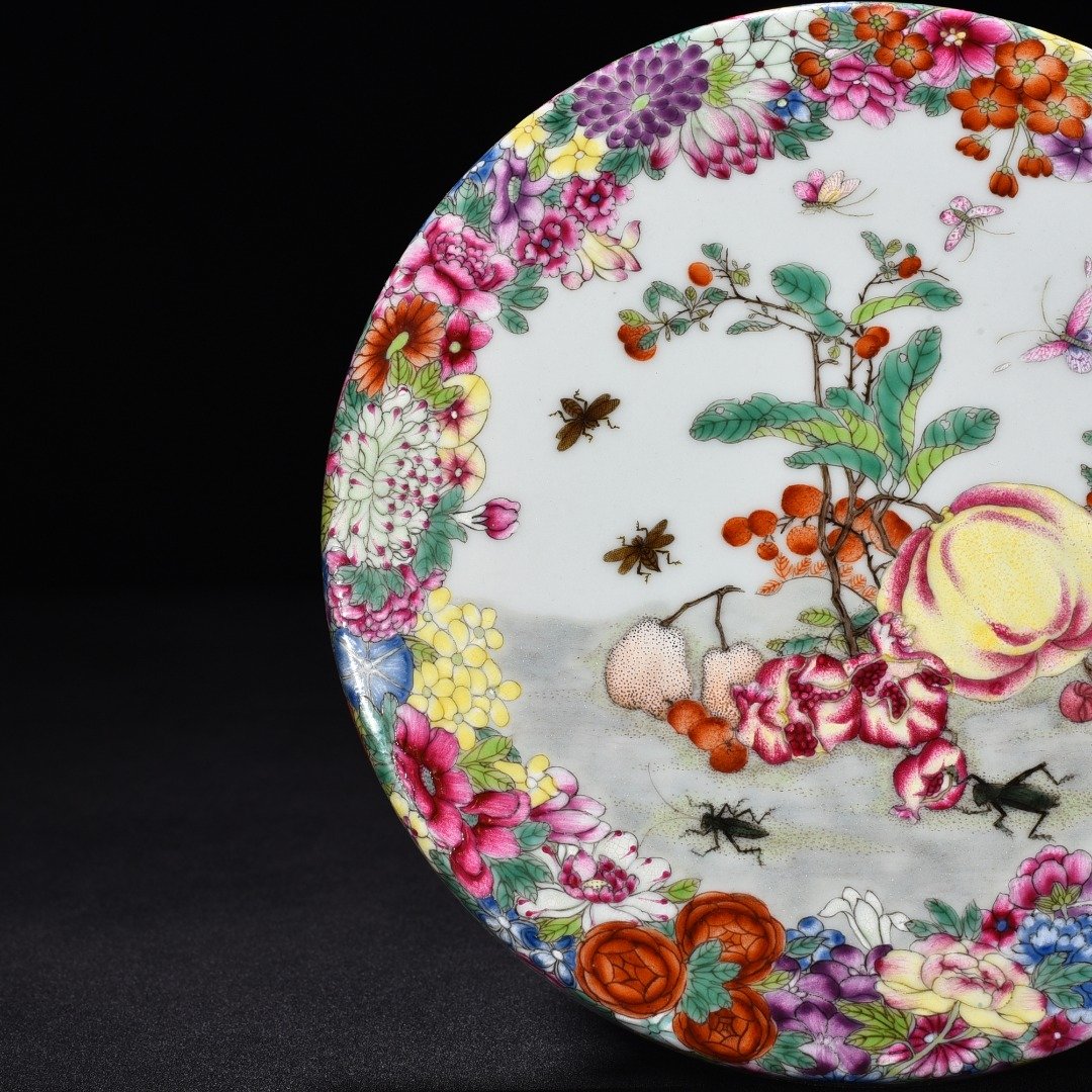 Qing Dynasty Qianlong enamel colorful box