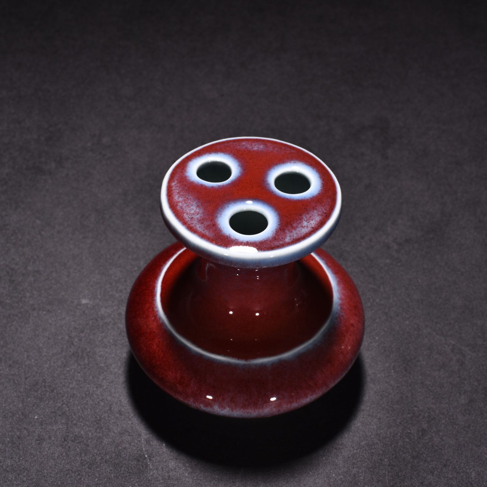 Qing Dynasty Qianlong Langhong kiln vase