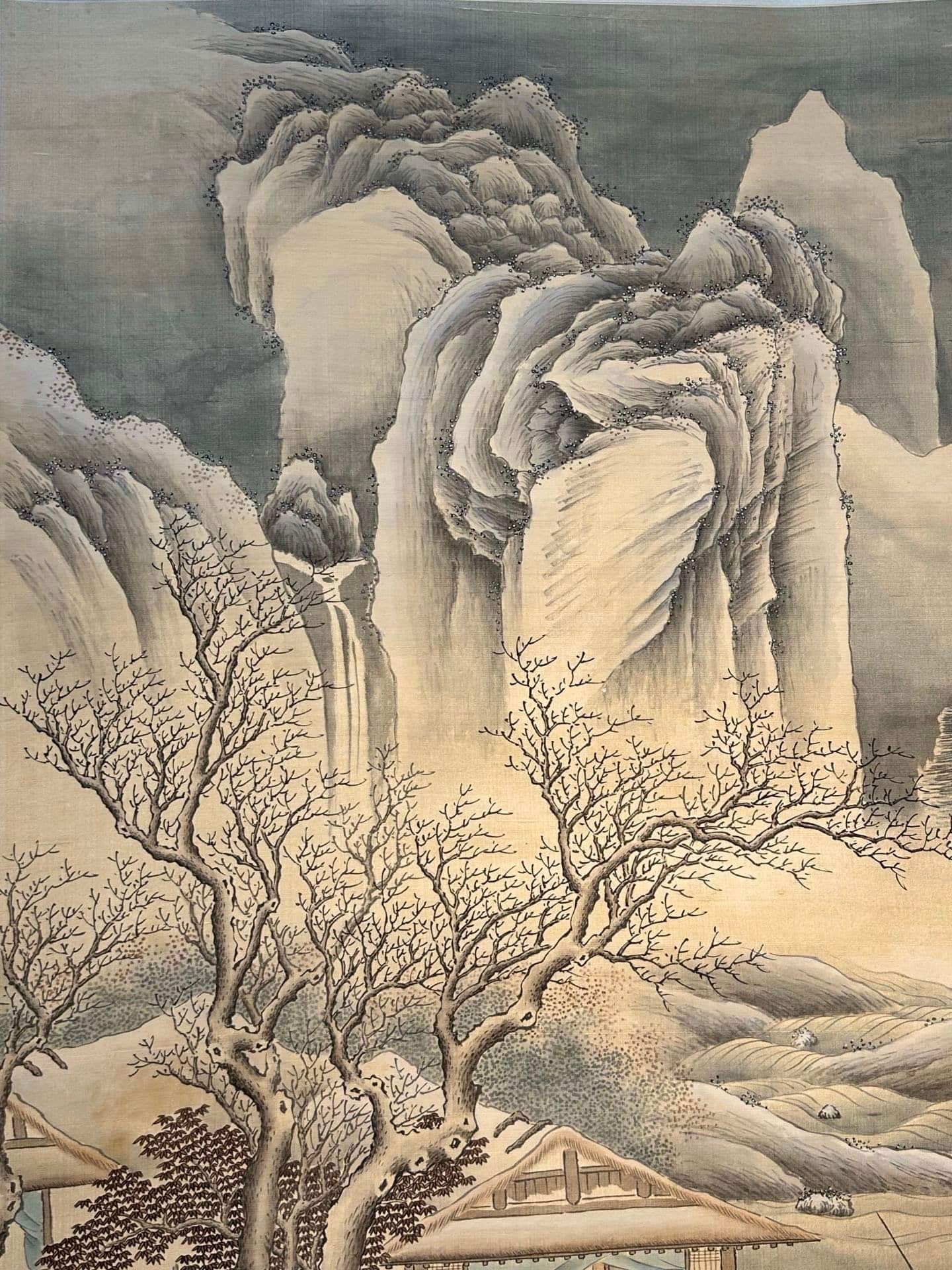 Chinese scroll painting Zhang Daqian