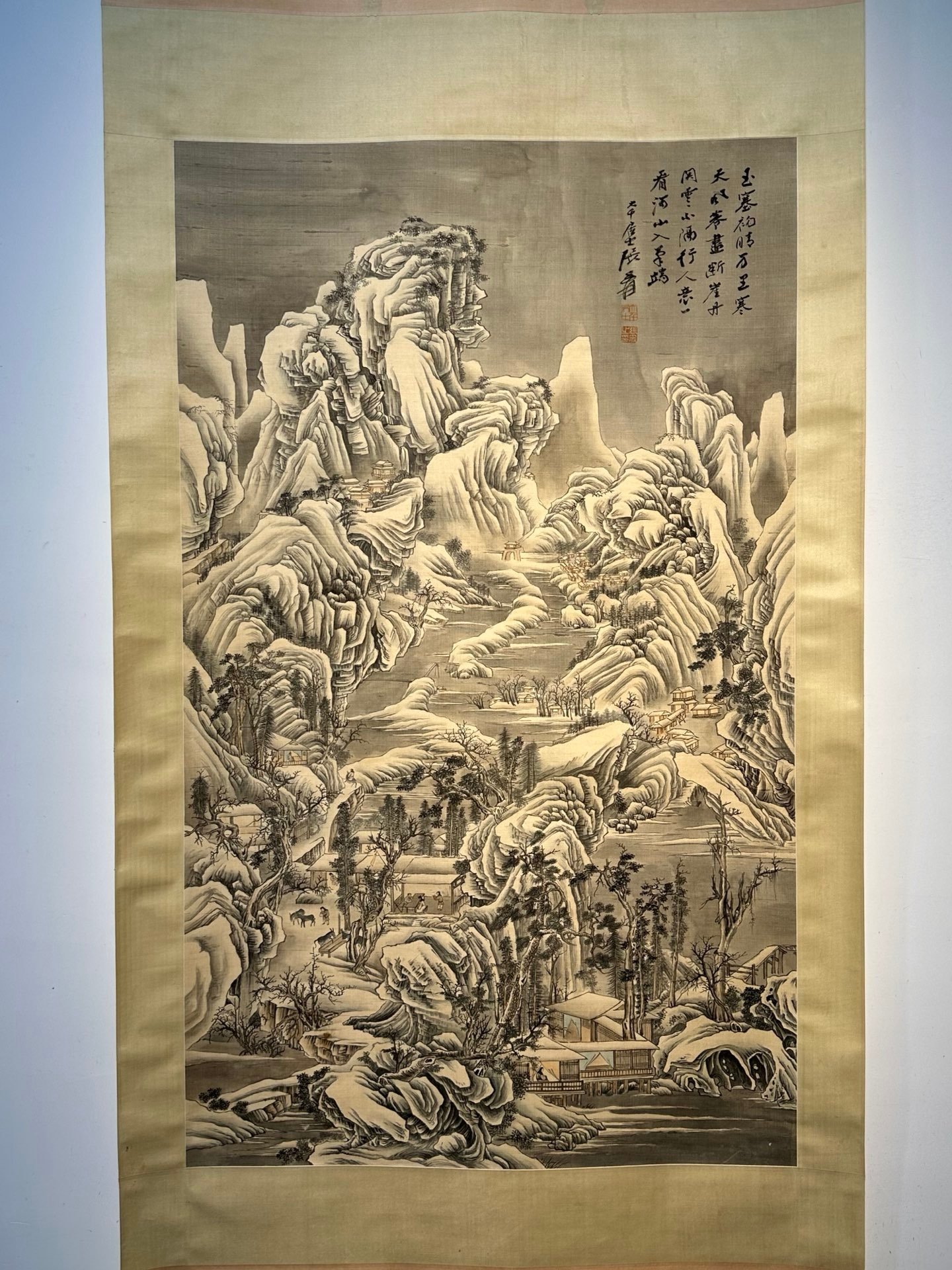 Chinese scroll painting Zhang Daqian