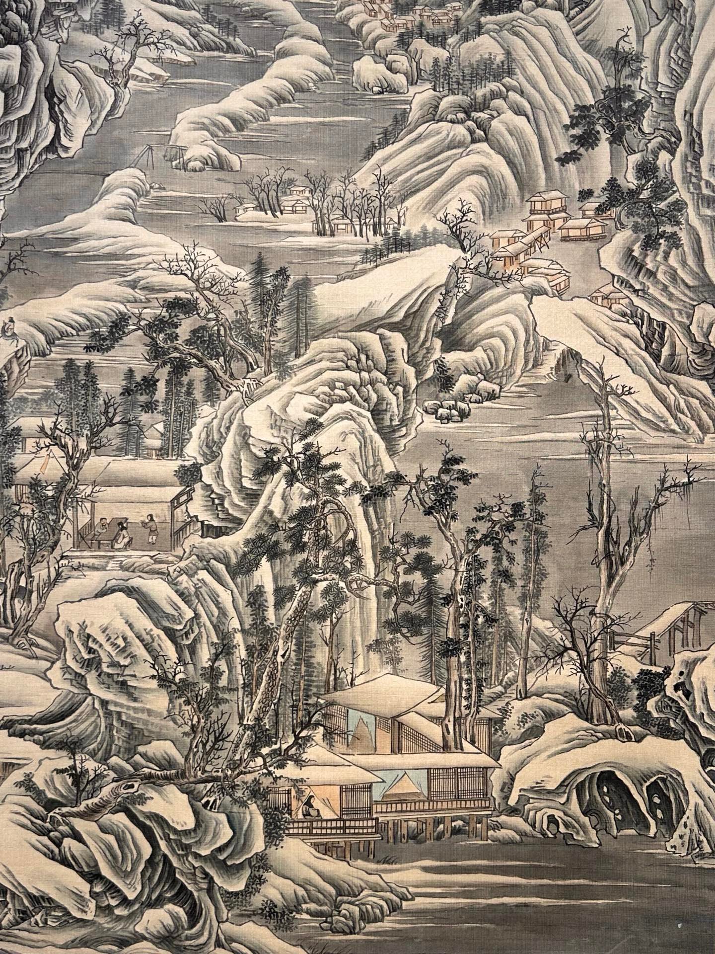 Chinese scroll painting Zhang Daqian
