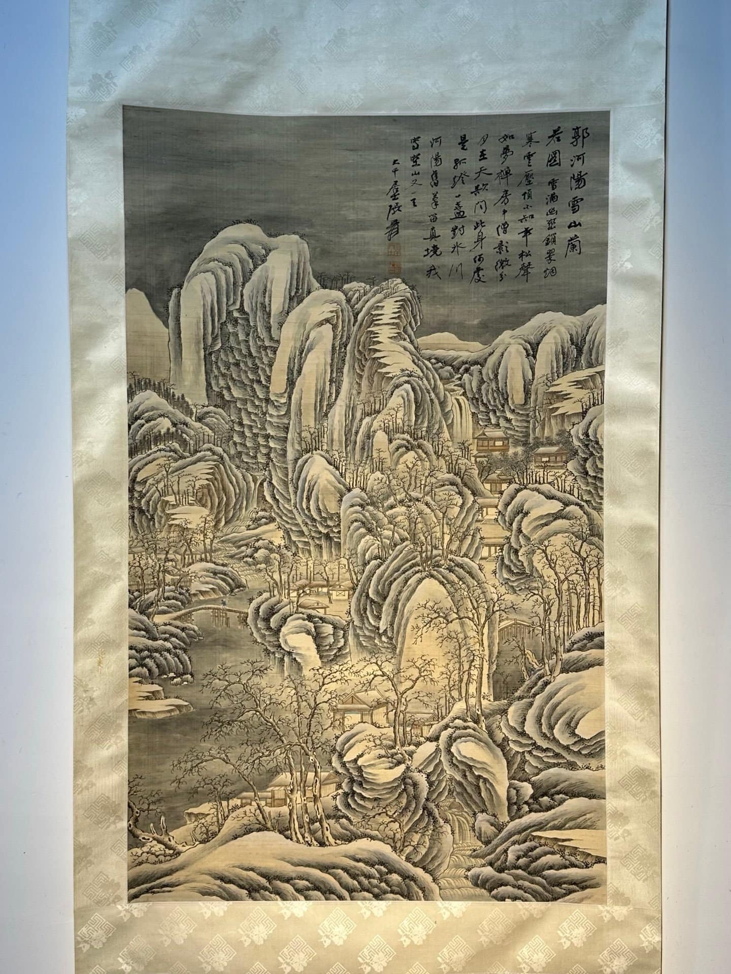 Chinese scroll painting Zhang Daqian
