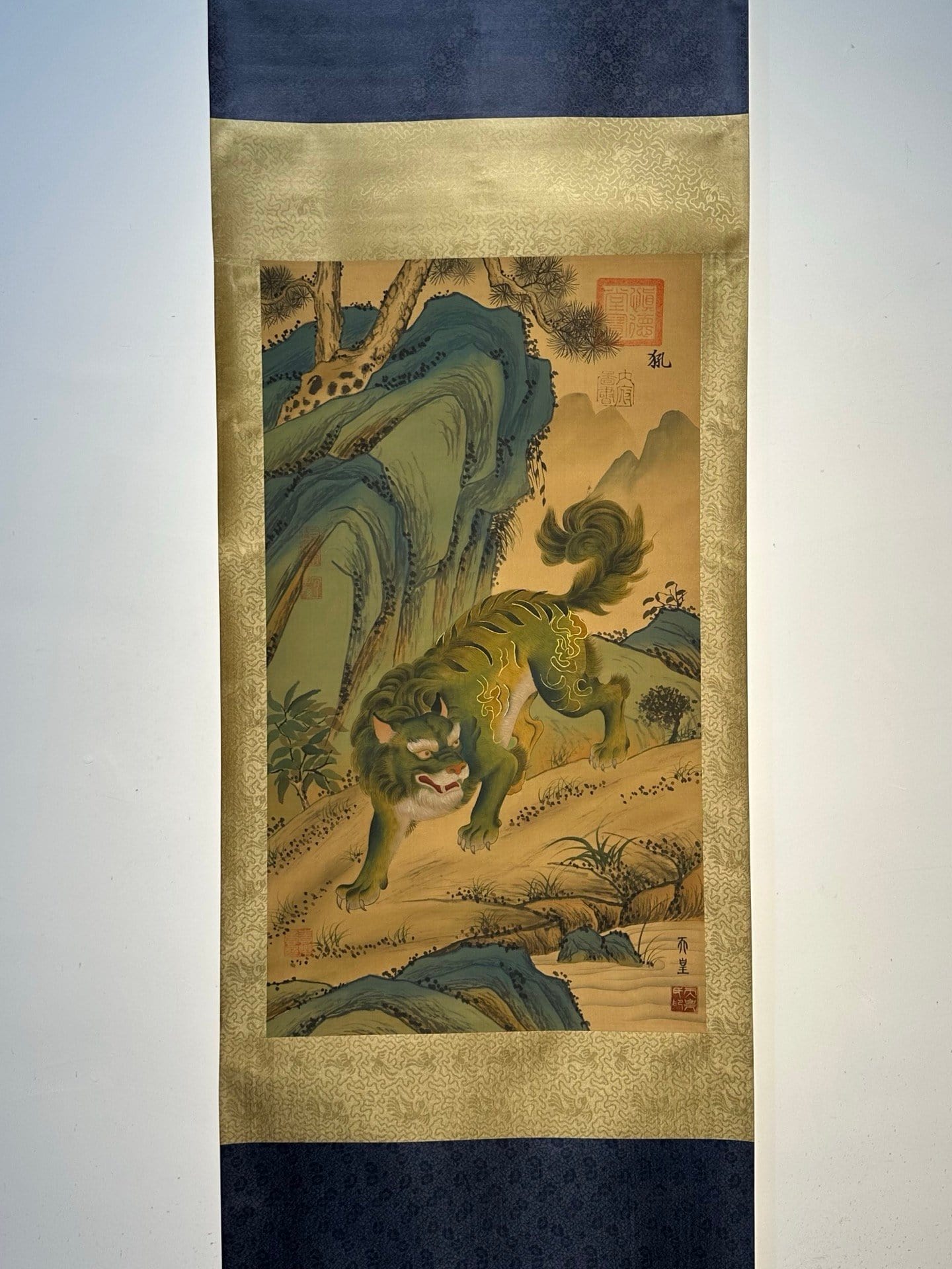 Chinese scroll painting Wang Huo