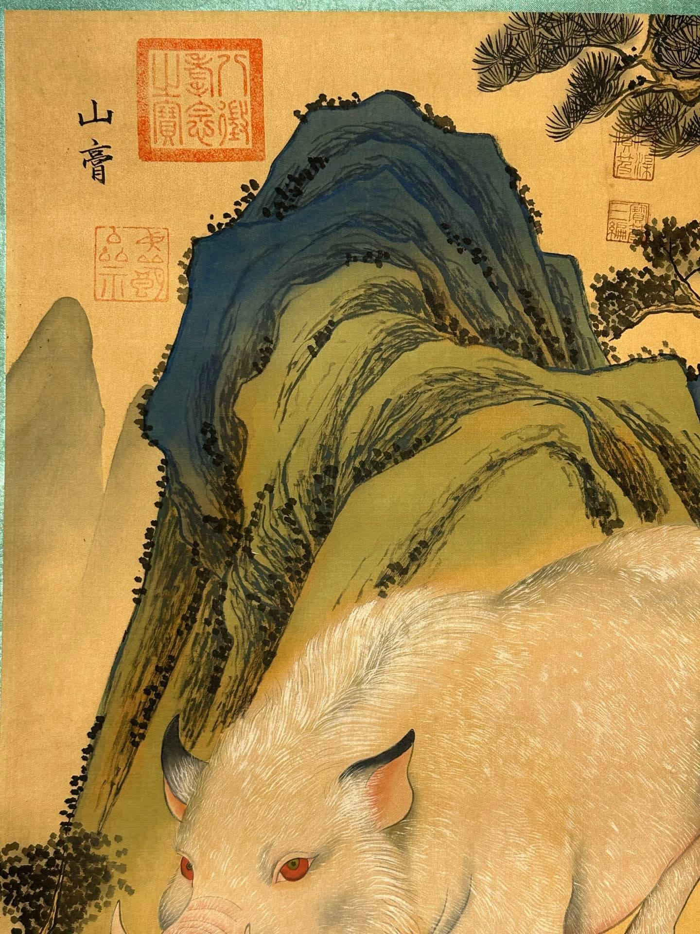 Chinese scroll painting N ü wa