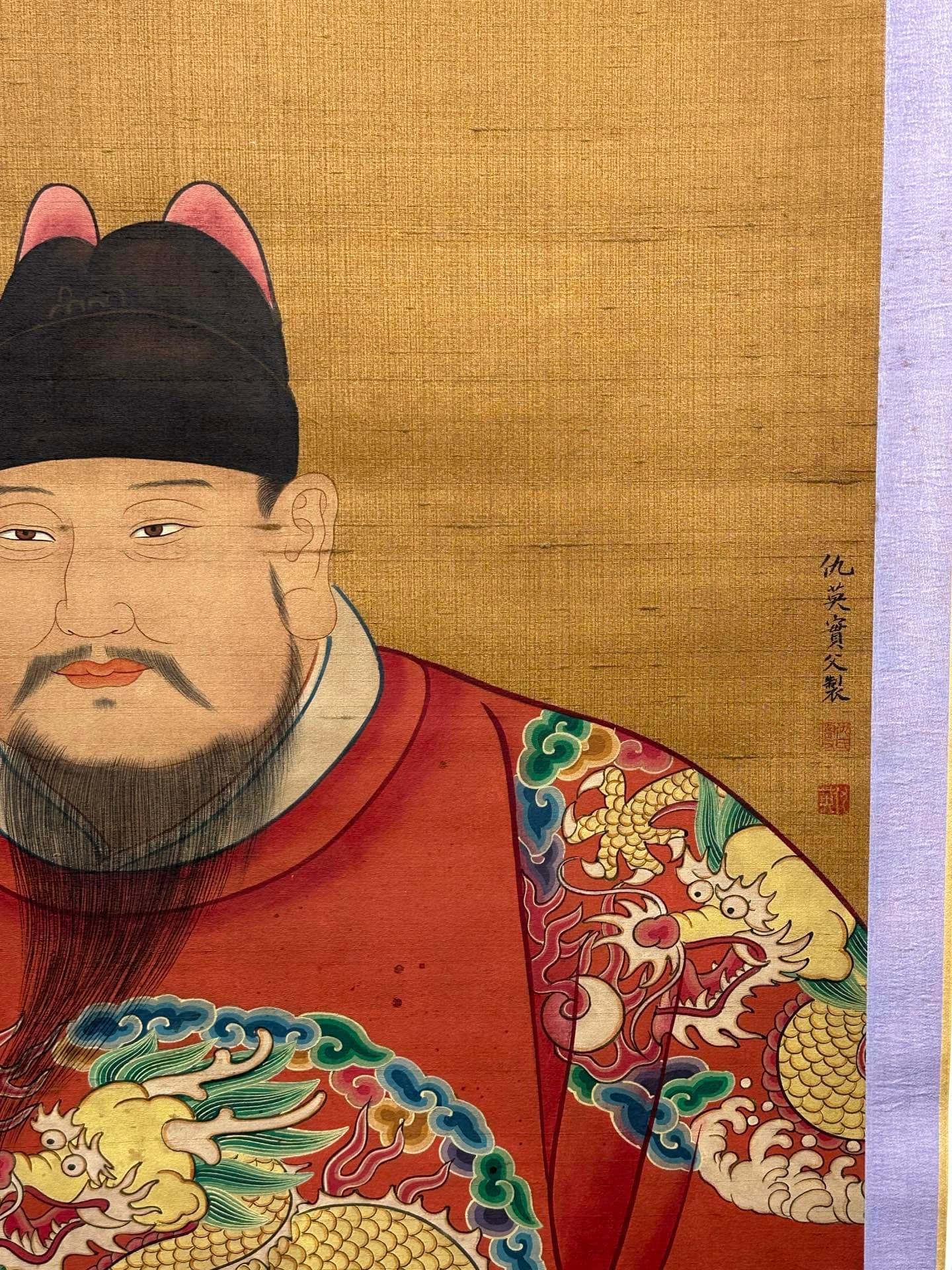 Chinese scroll painting Qiu Ying