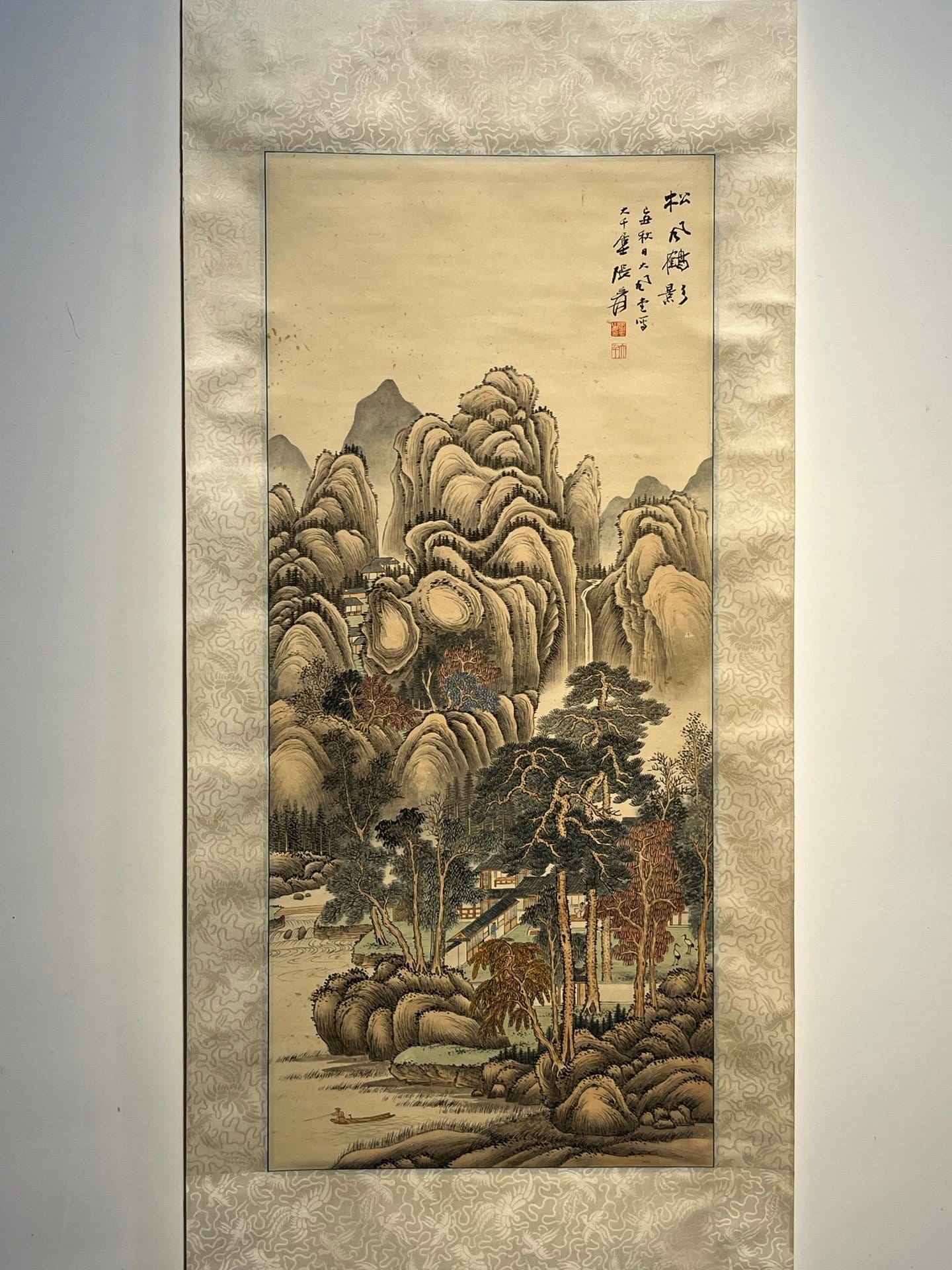 Chinese scroll painting Zhang Daqian