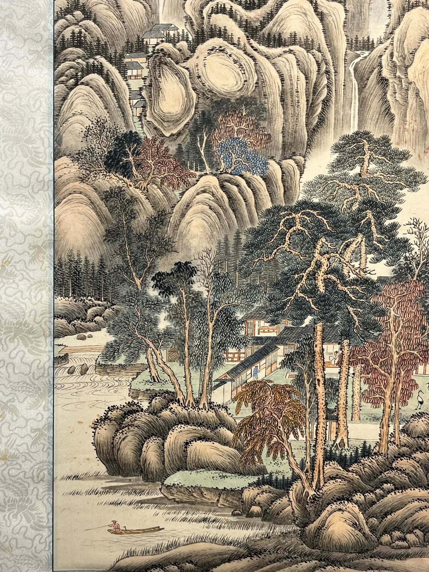 Chinese scroll painting Zhang Daqian