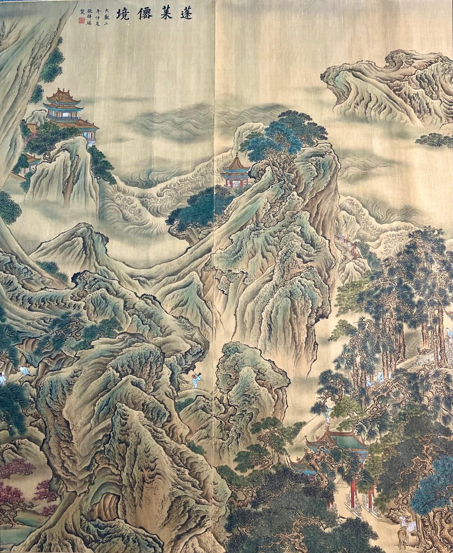 Chinese scroll painting Zhang Zeduan