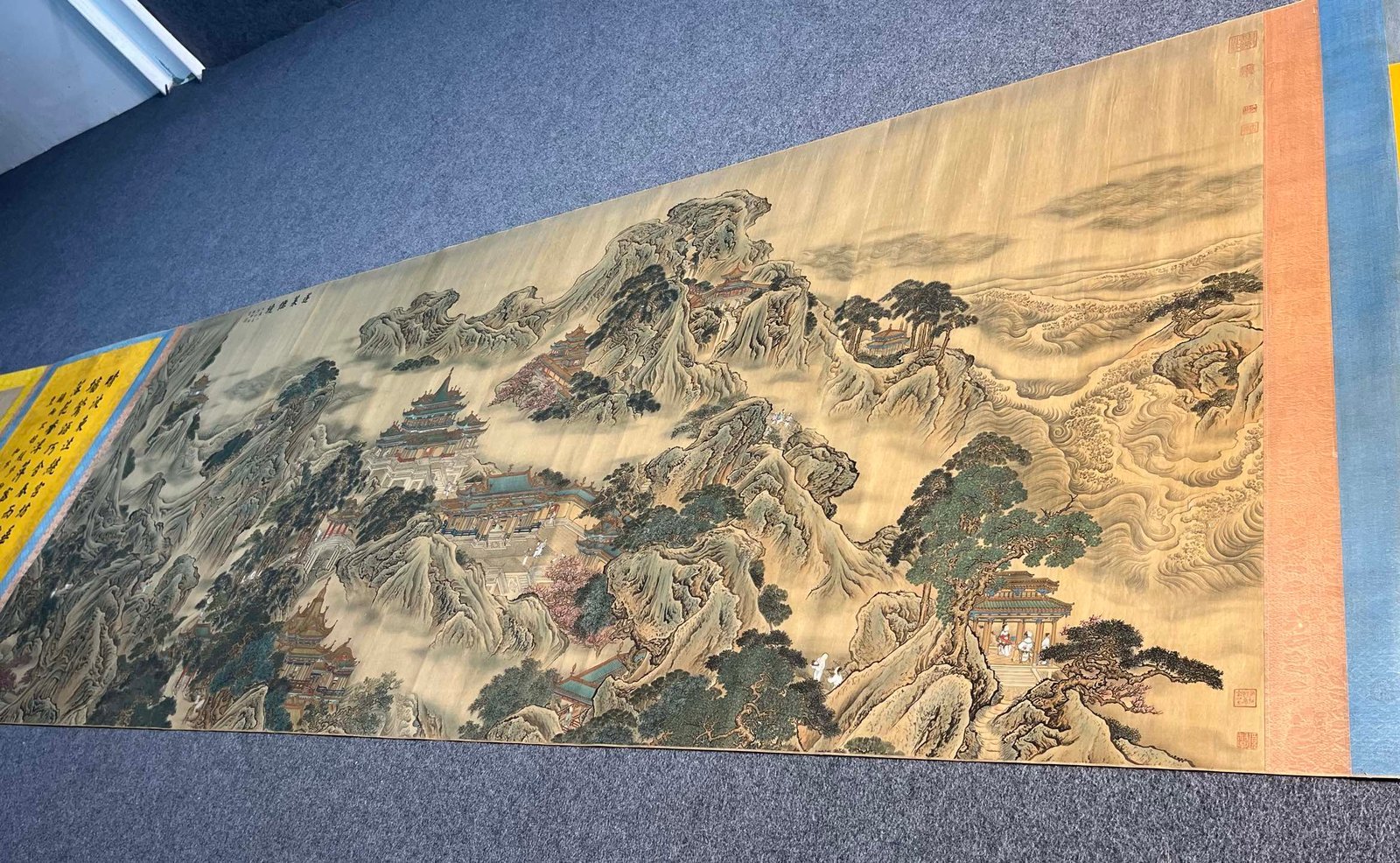 Chinese scroll painting Zhang Zeduan