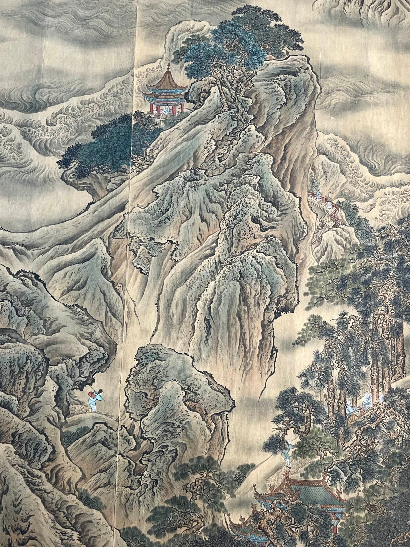 Chinese scroll painting Zhang Zeduan