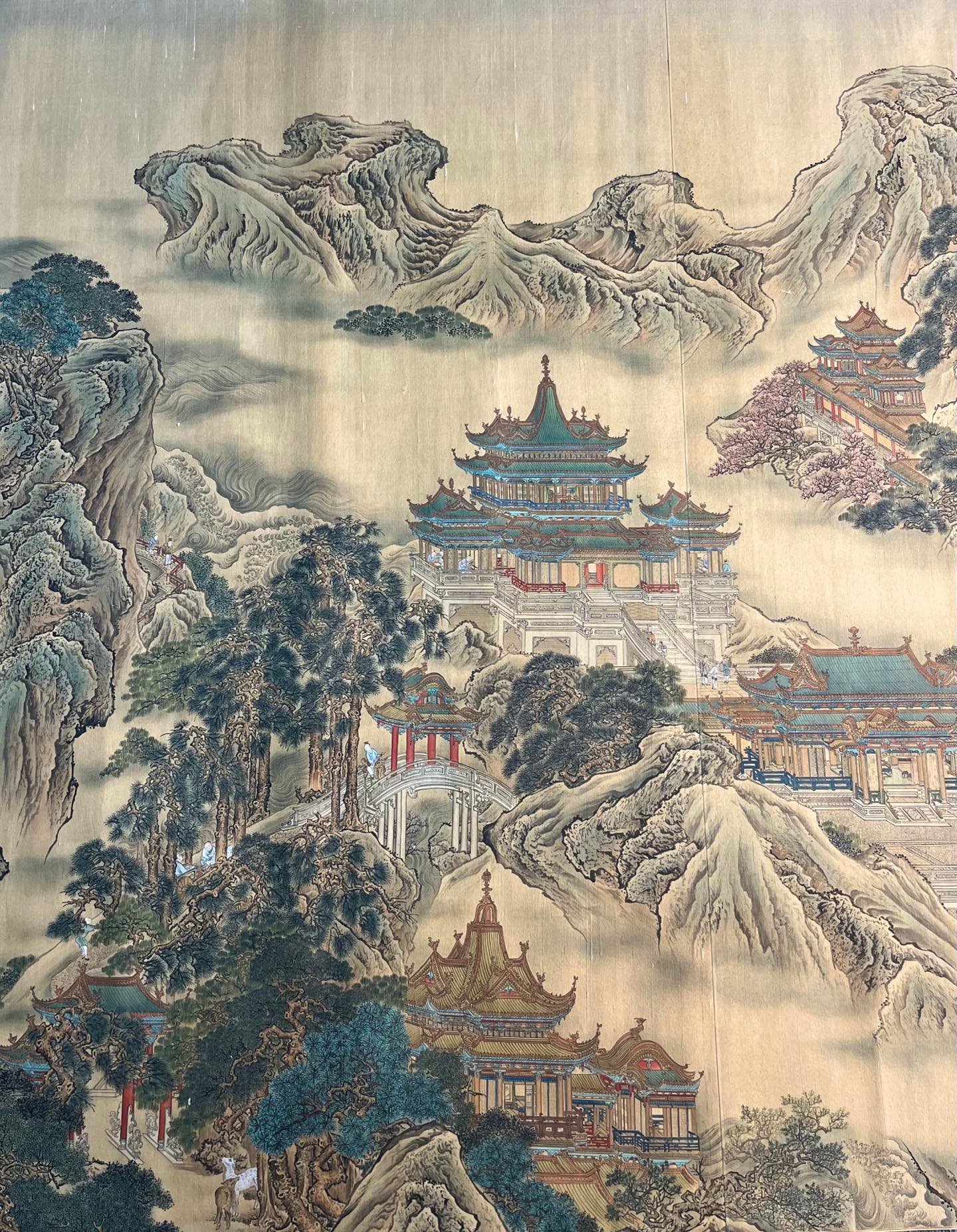 Chinese scroll painting Zhang Zeduan