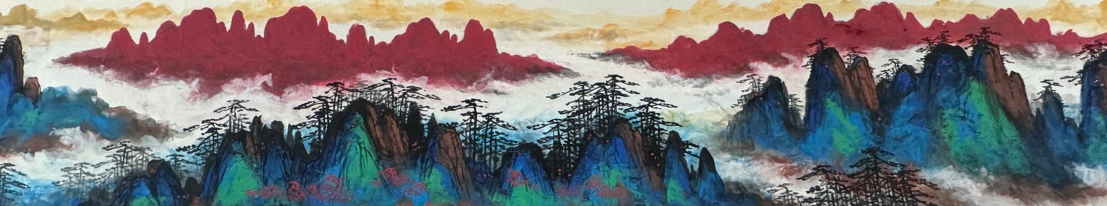 Chinese scroll painting Liu Haisu