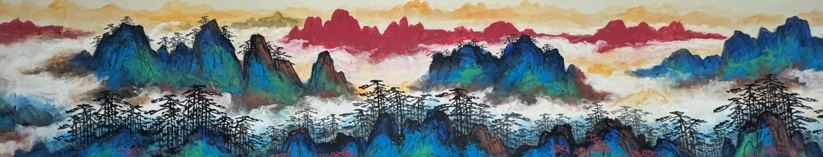 Chinese scroll painting Liu Haisu