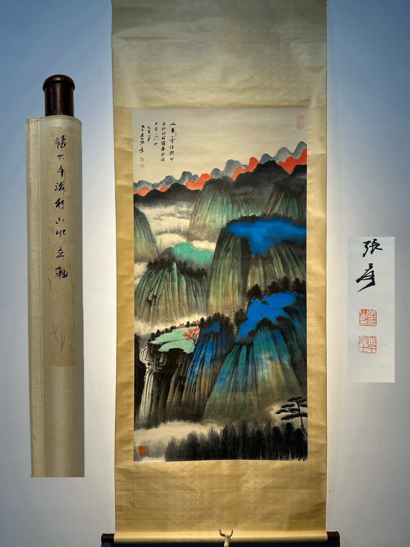 Chinese scroll painting Zhang Daqian