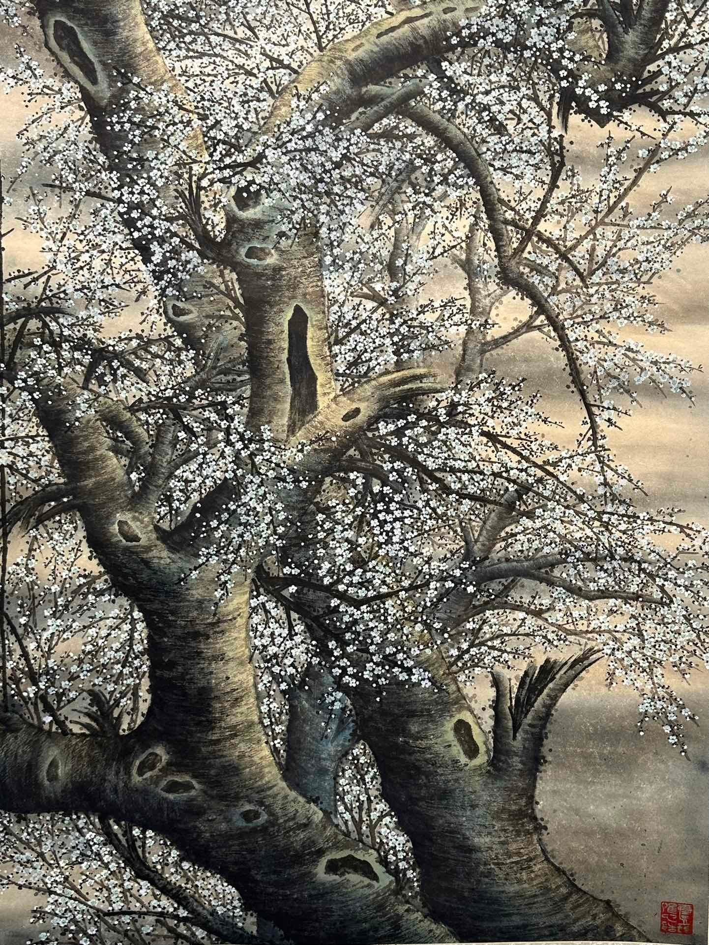 Chinese scroll painting Tao Lengyue