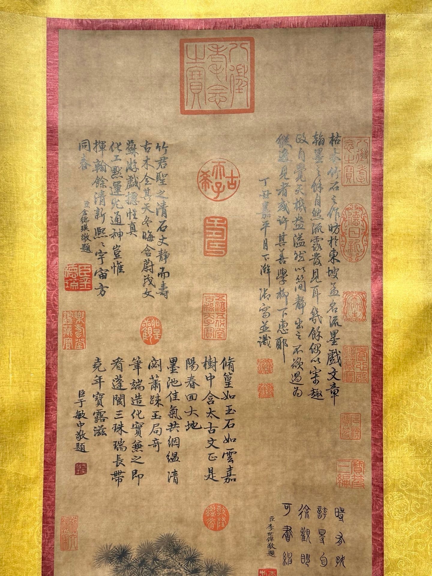 Chinese scroll painting Han Long