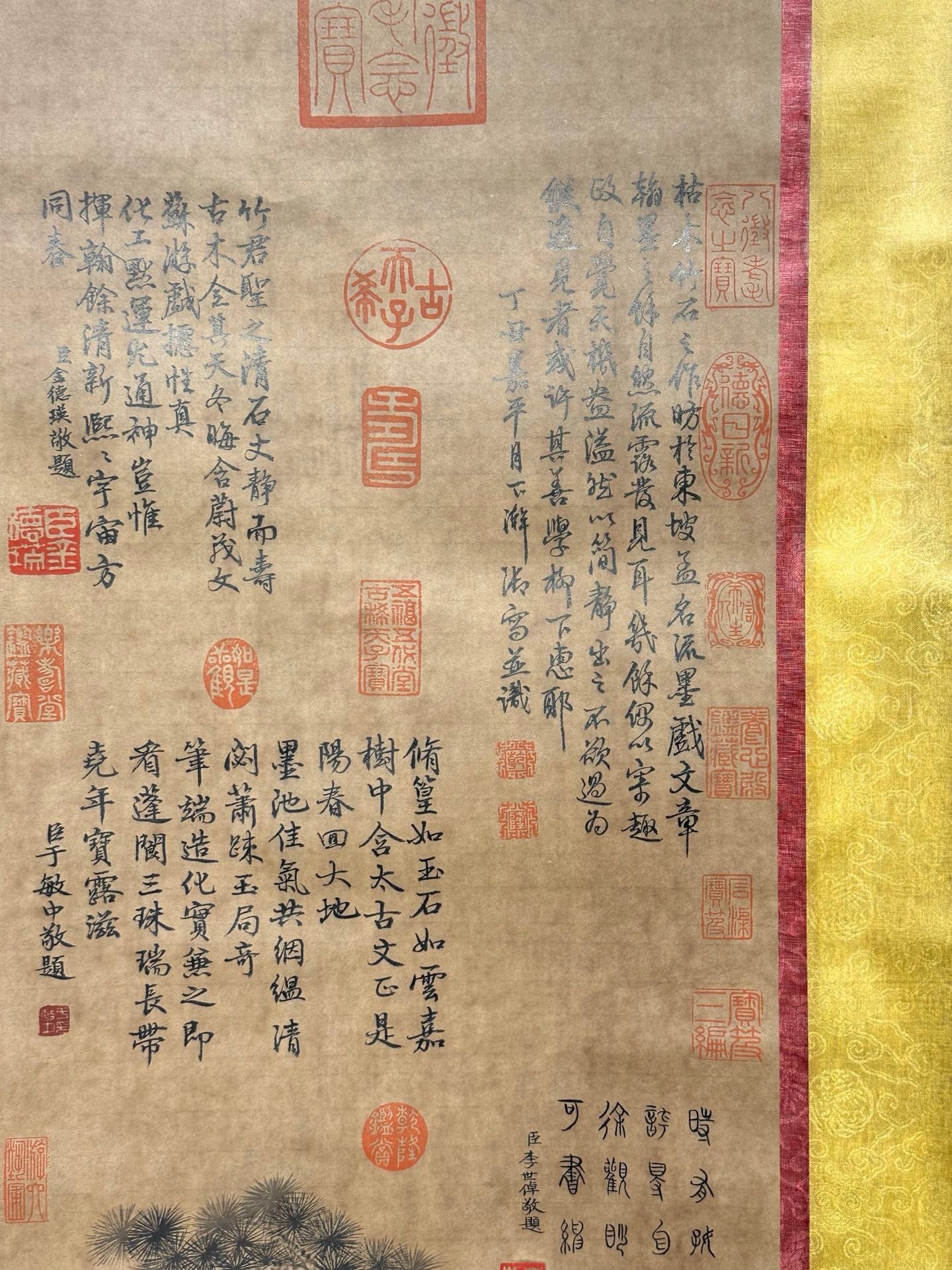 Chinese scroll painting Han Long