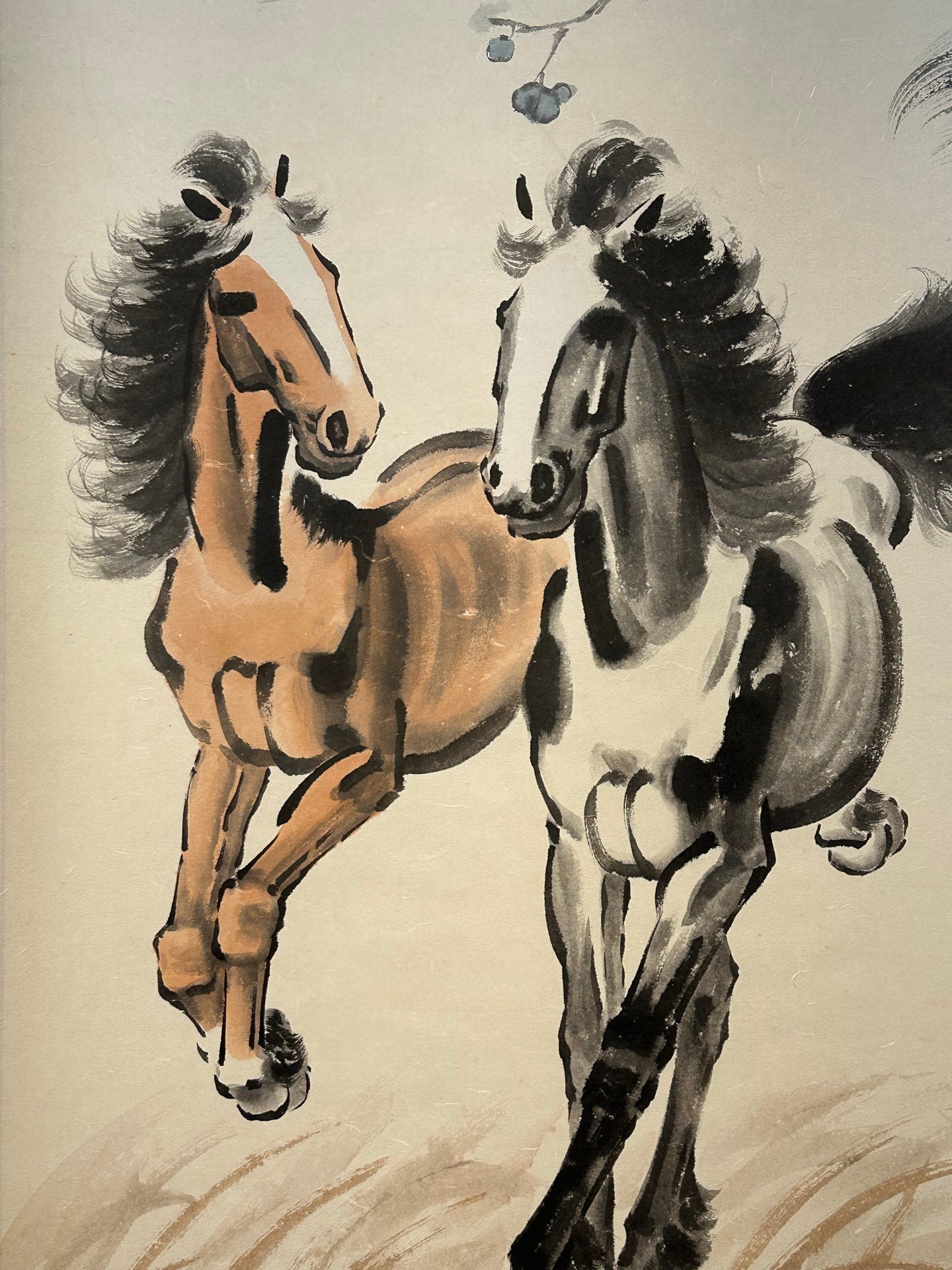 Chinese scroll painting Xu Beihong