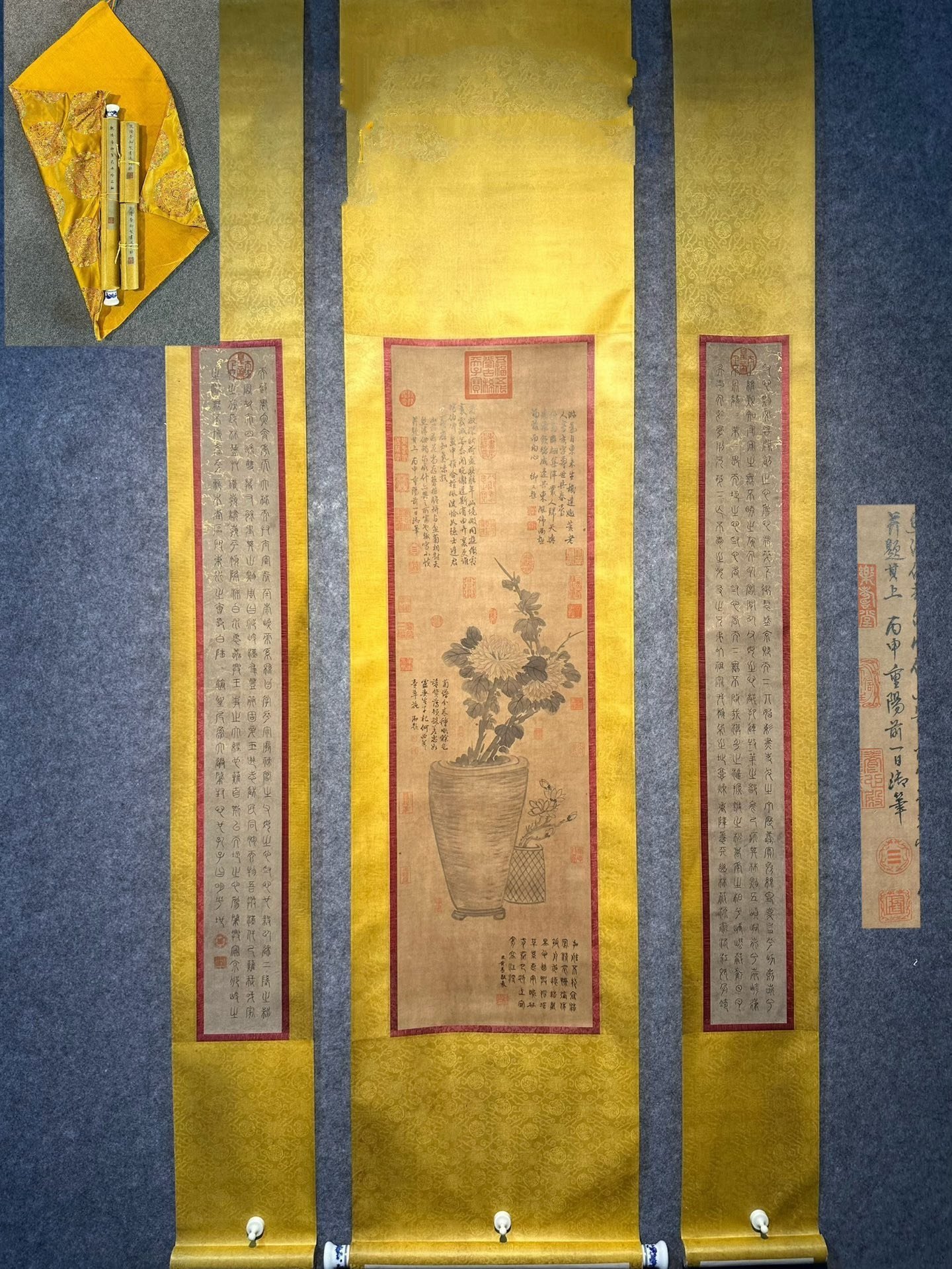 Chinese scroll painting Han Long