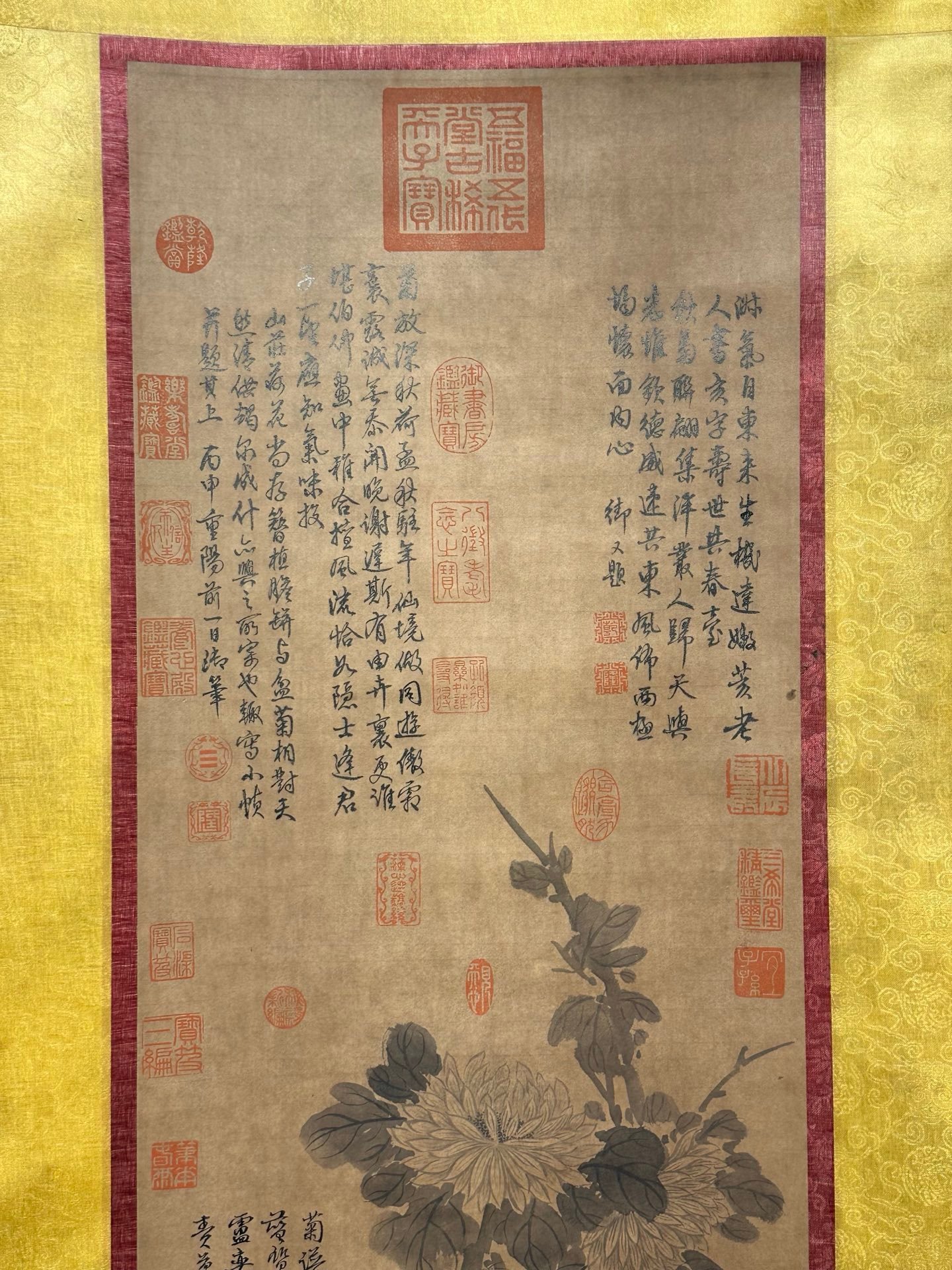 Chinese scroll painting Han Long