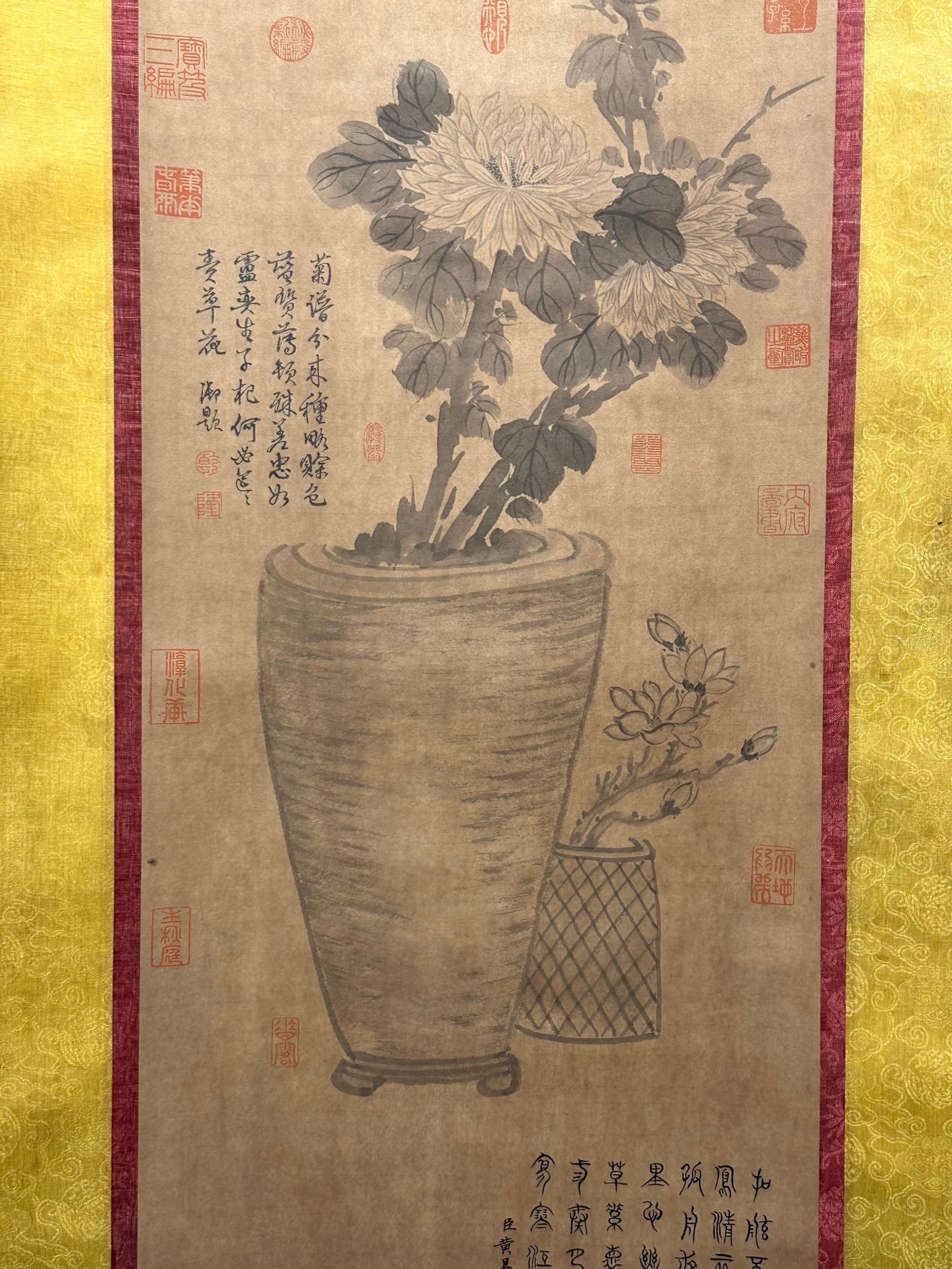 Chinese scroll painting Han Long