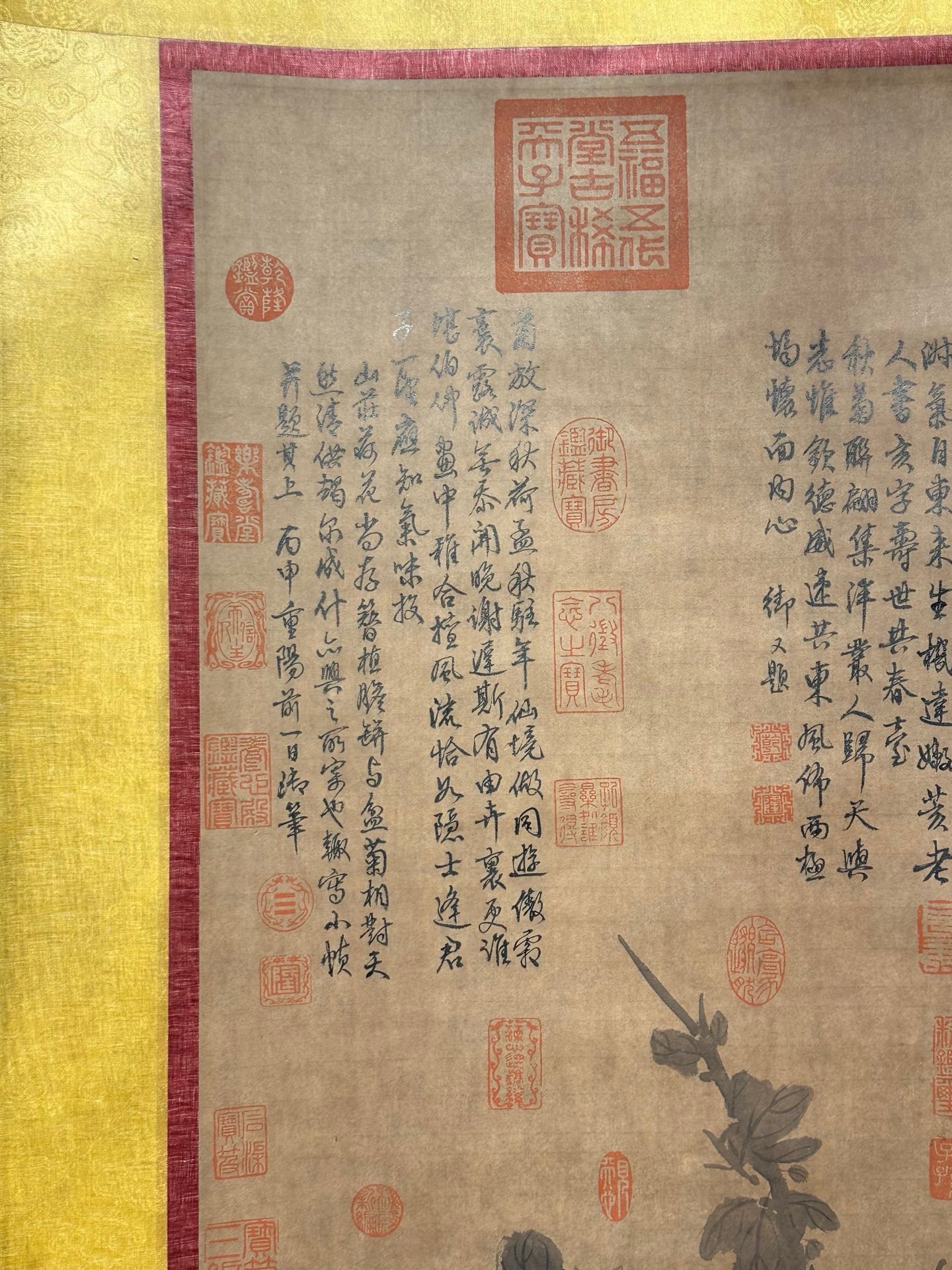 Chinese scroll painting Han Long