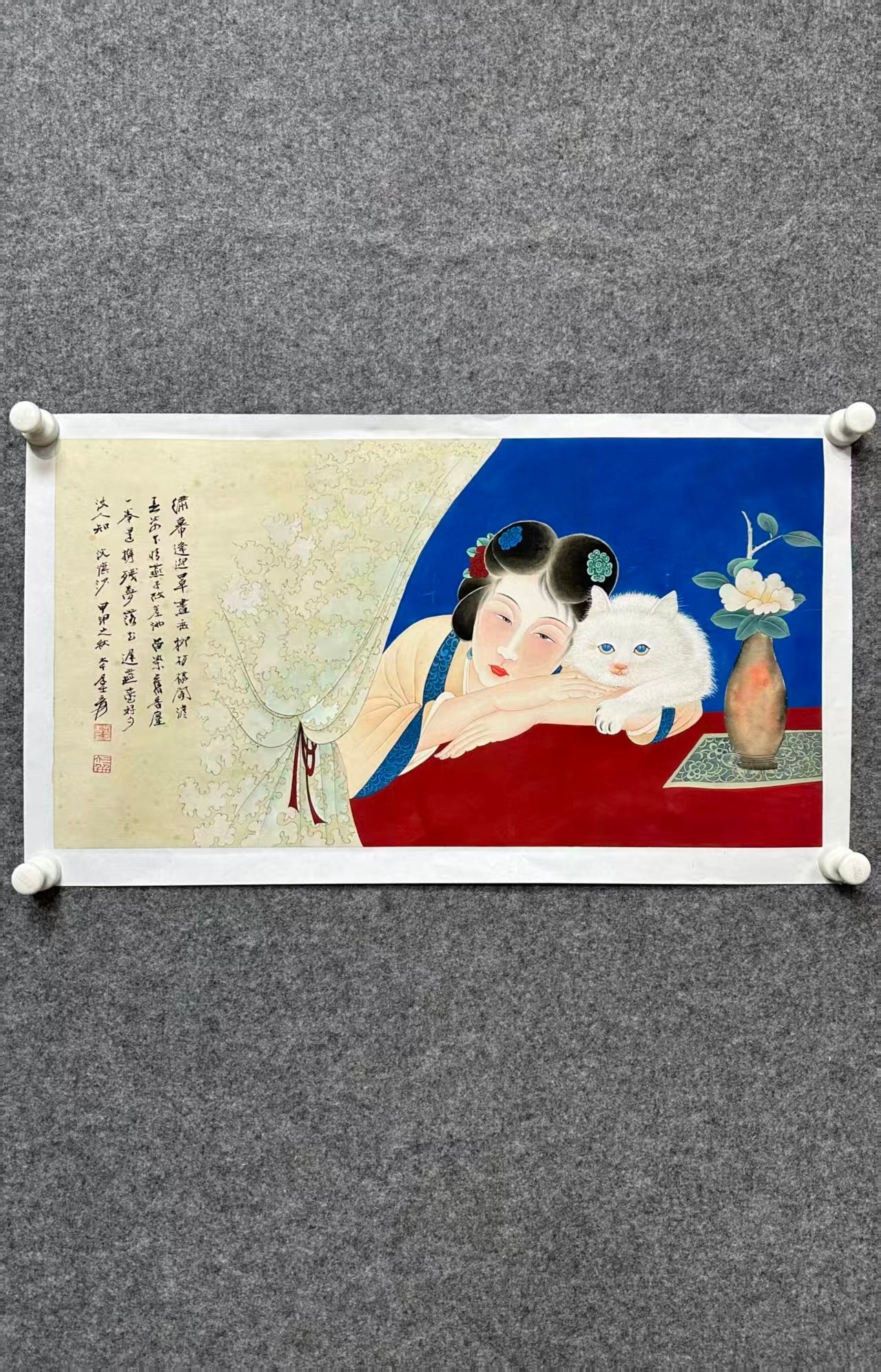 Chinese scroll painting Zhang Daqian
