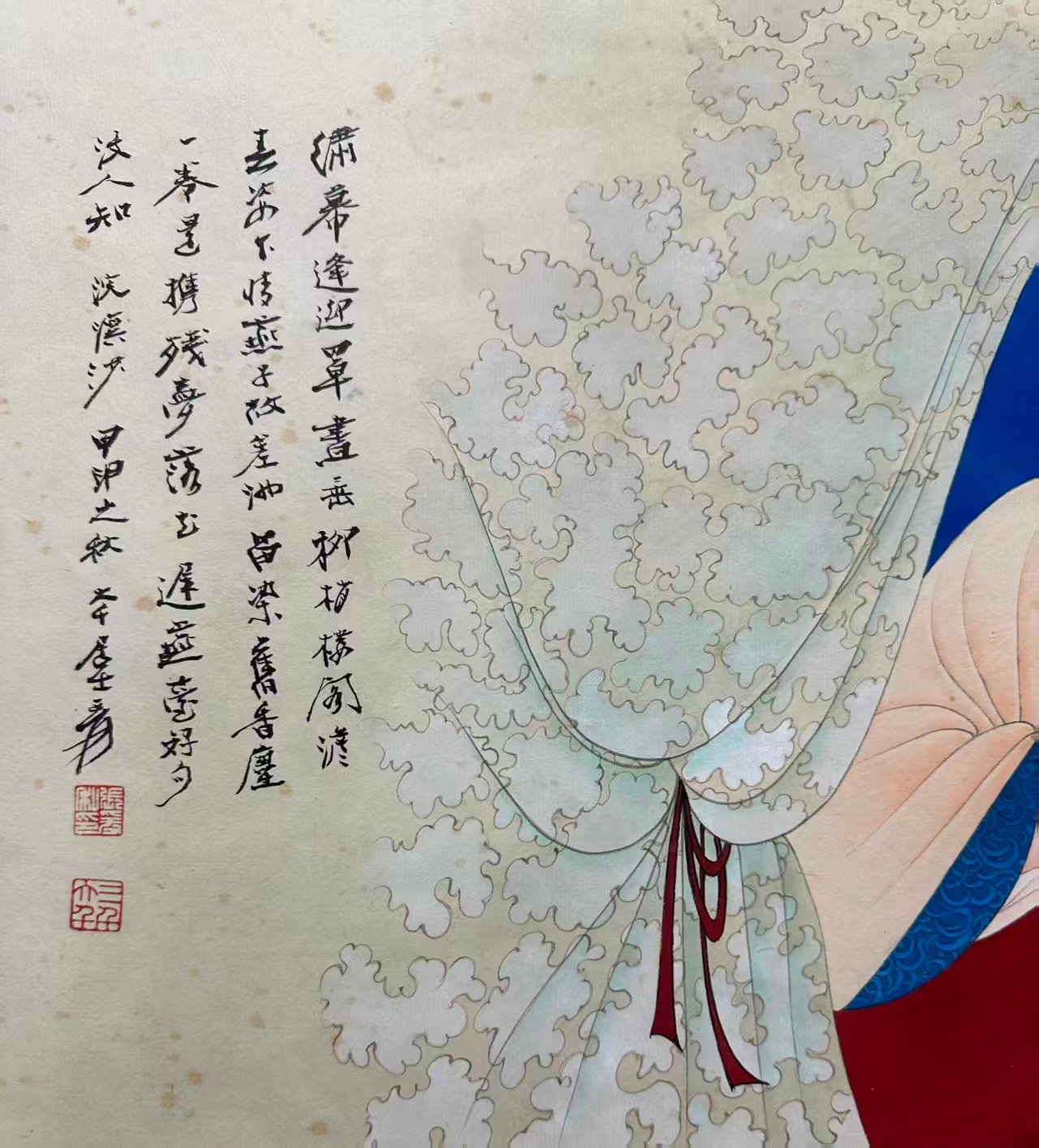 Chinese scroll painting Zhang Daqian