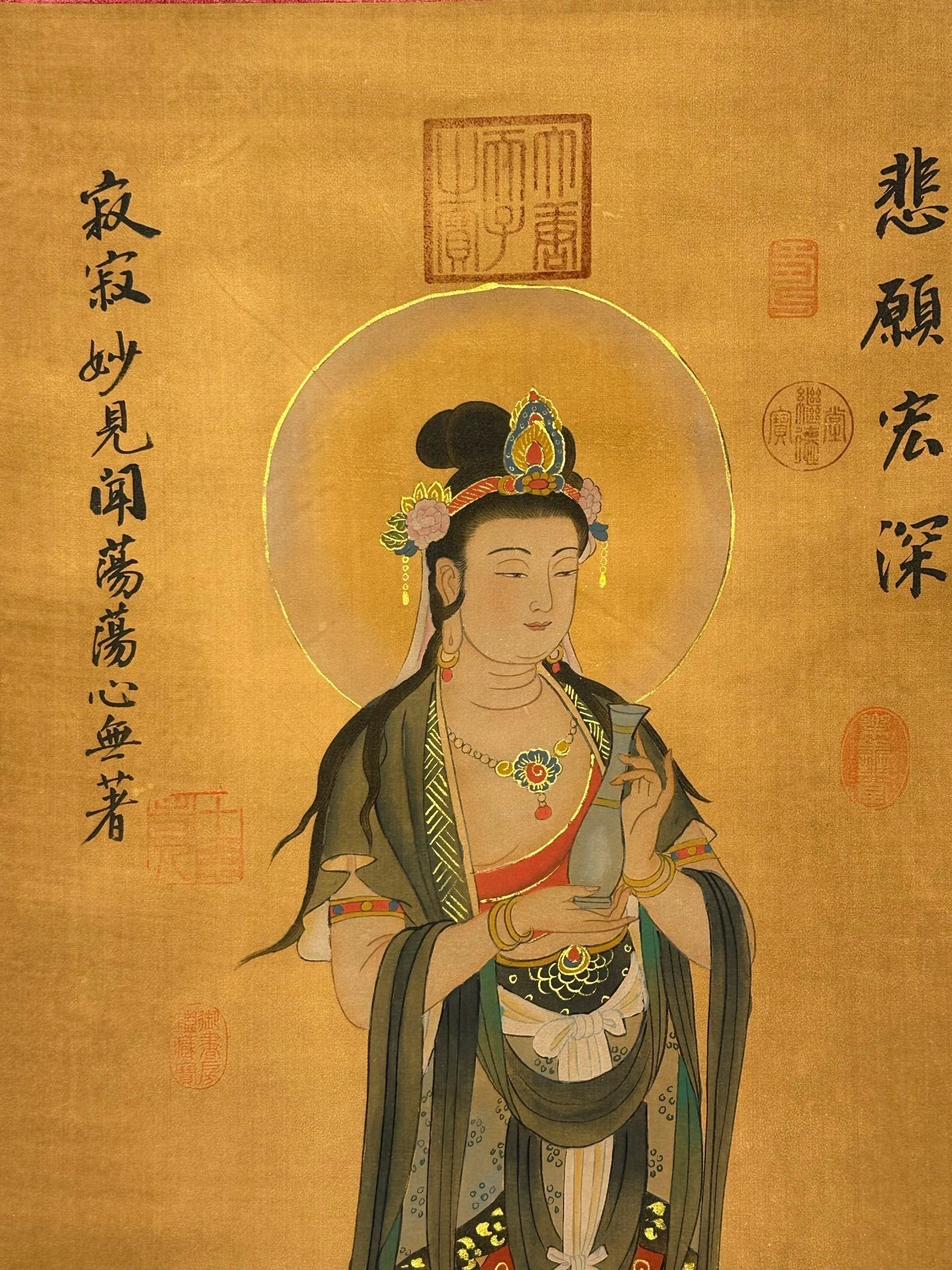 Chinese scroll painting Fuxi