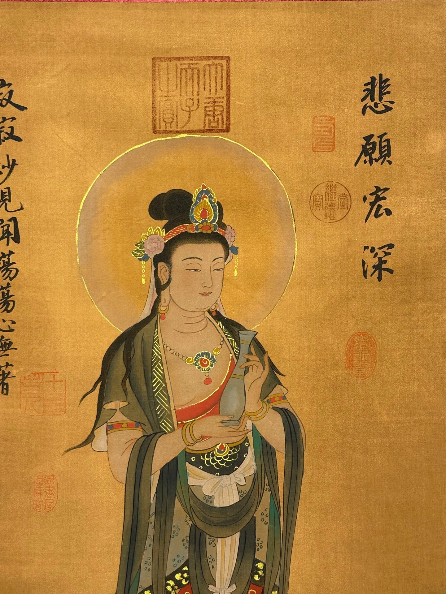 Chinese scroll painting Fuxi