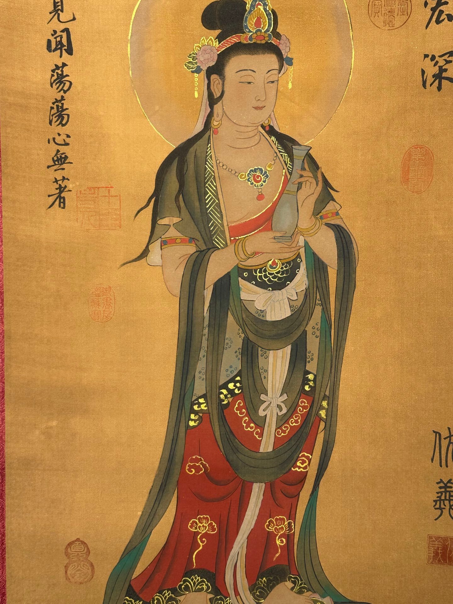 Chinese scroll painting Fuxi