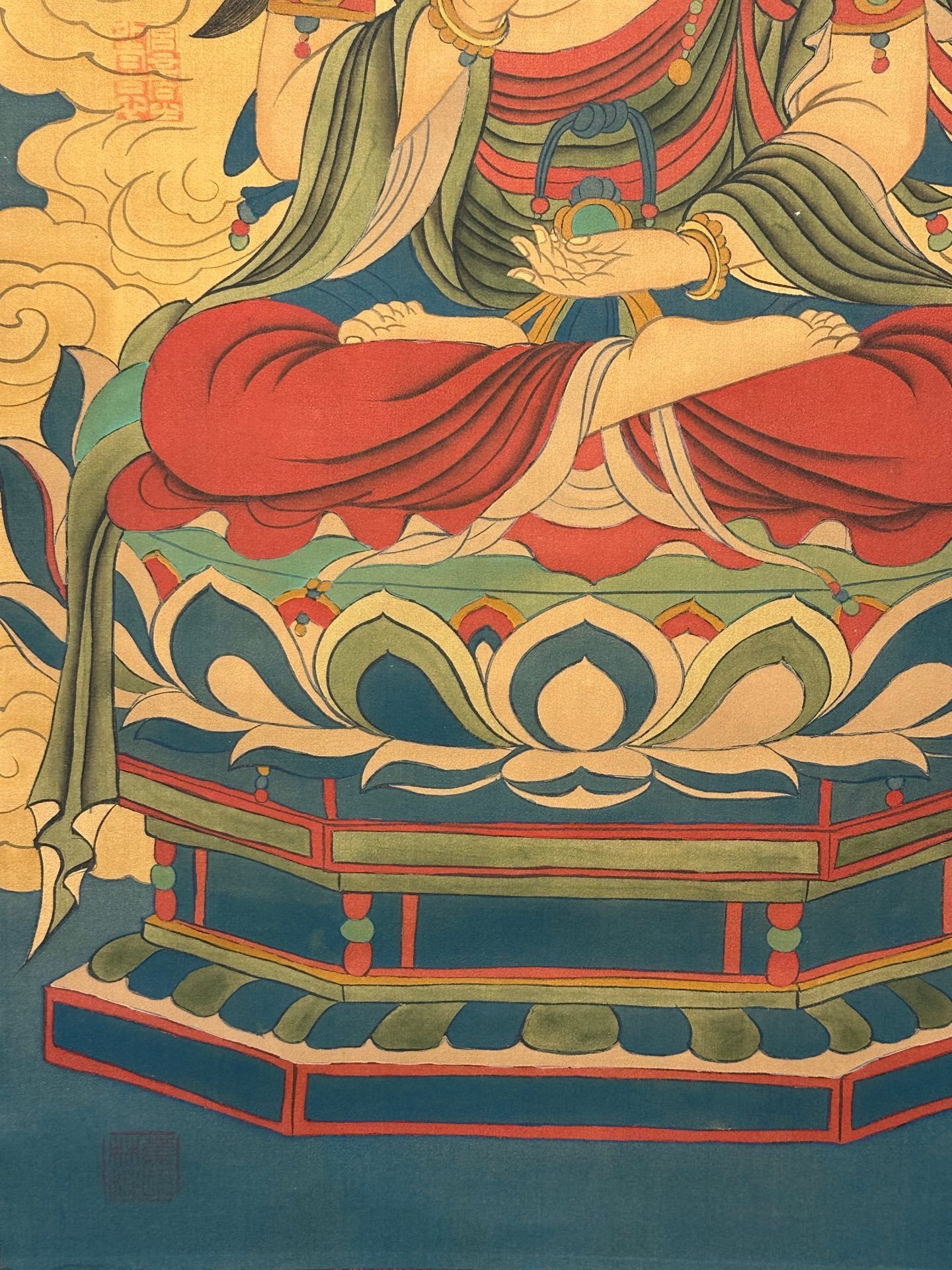 Chinese scroll painting Shao Dian