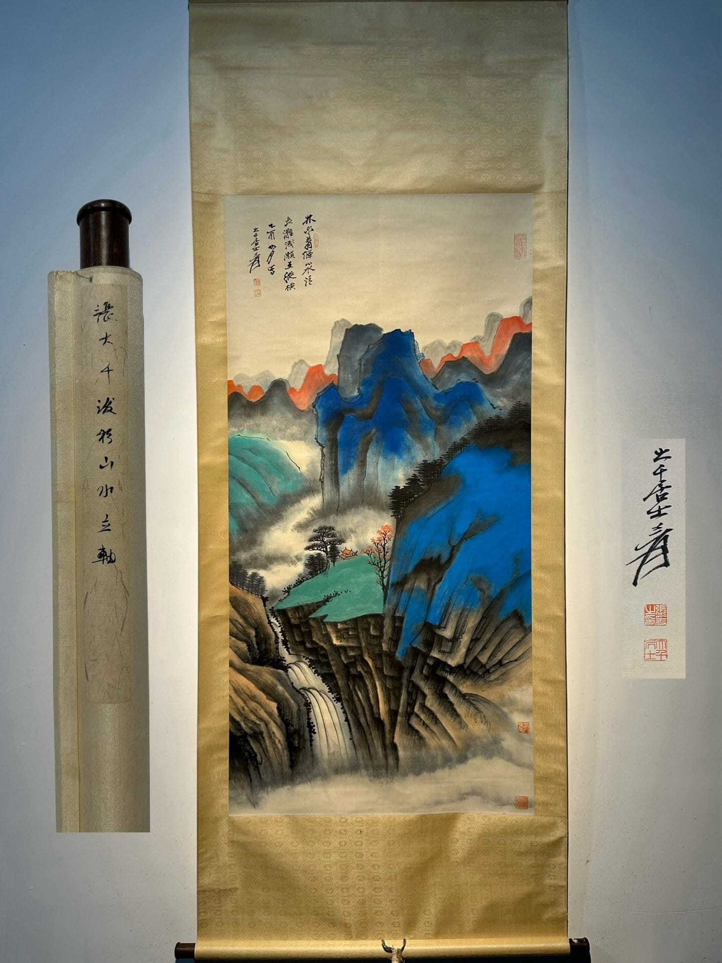 Chinese scroll painting Zhang Daqian