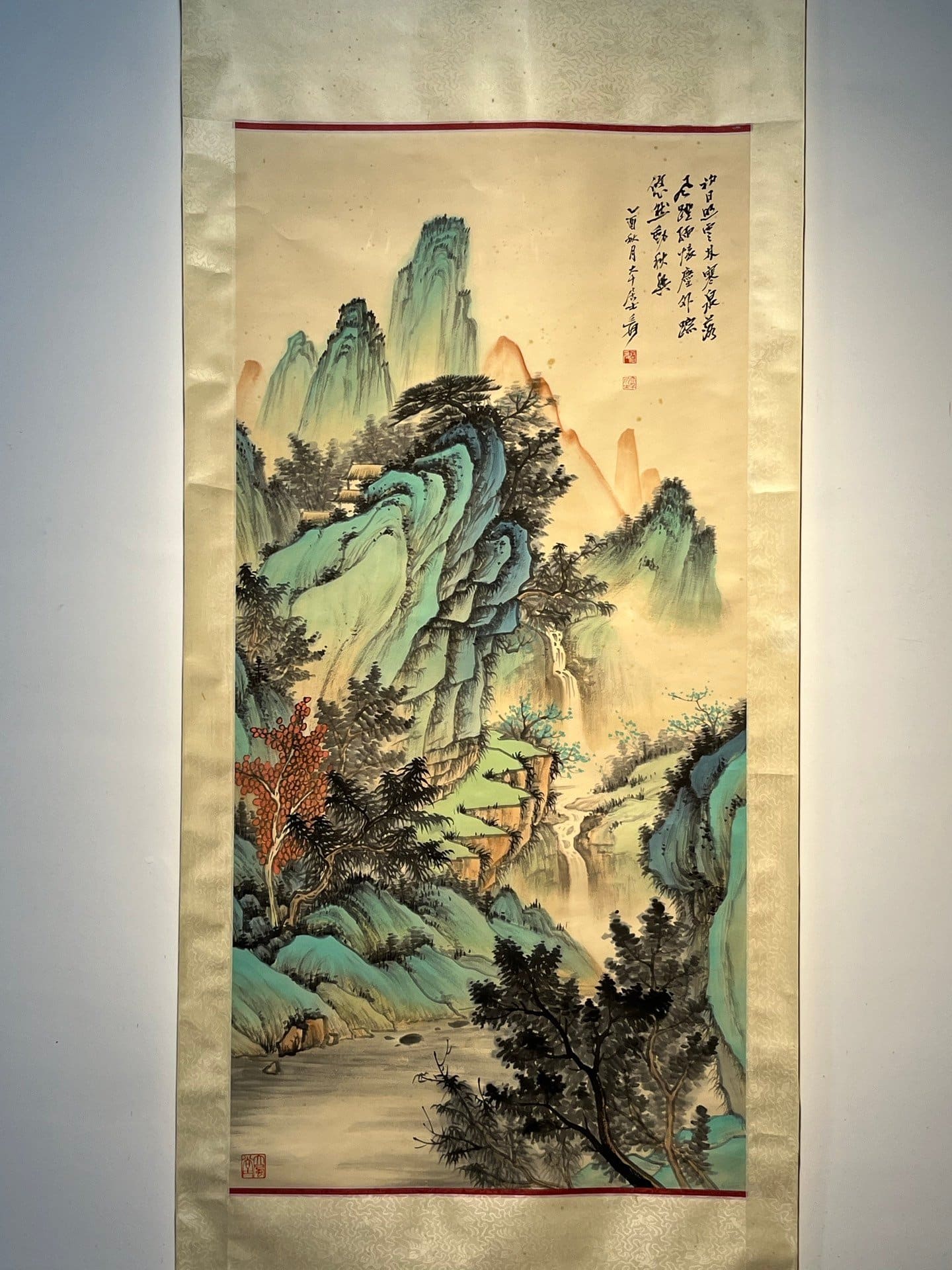 Chinese scroll painting Zhang Daqian