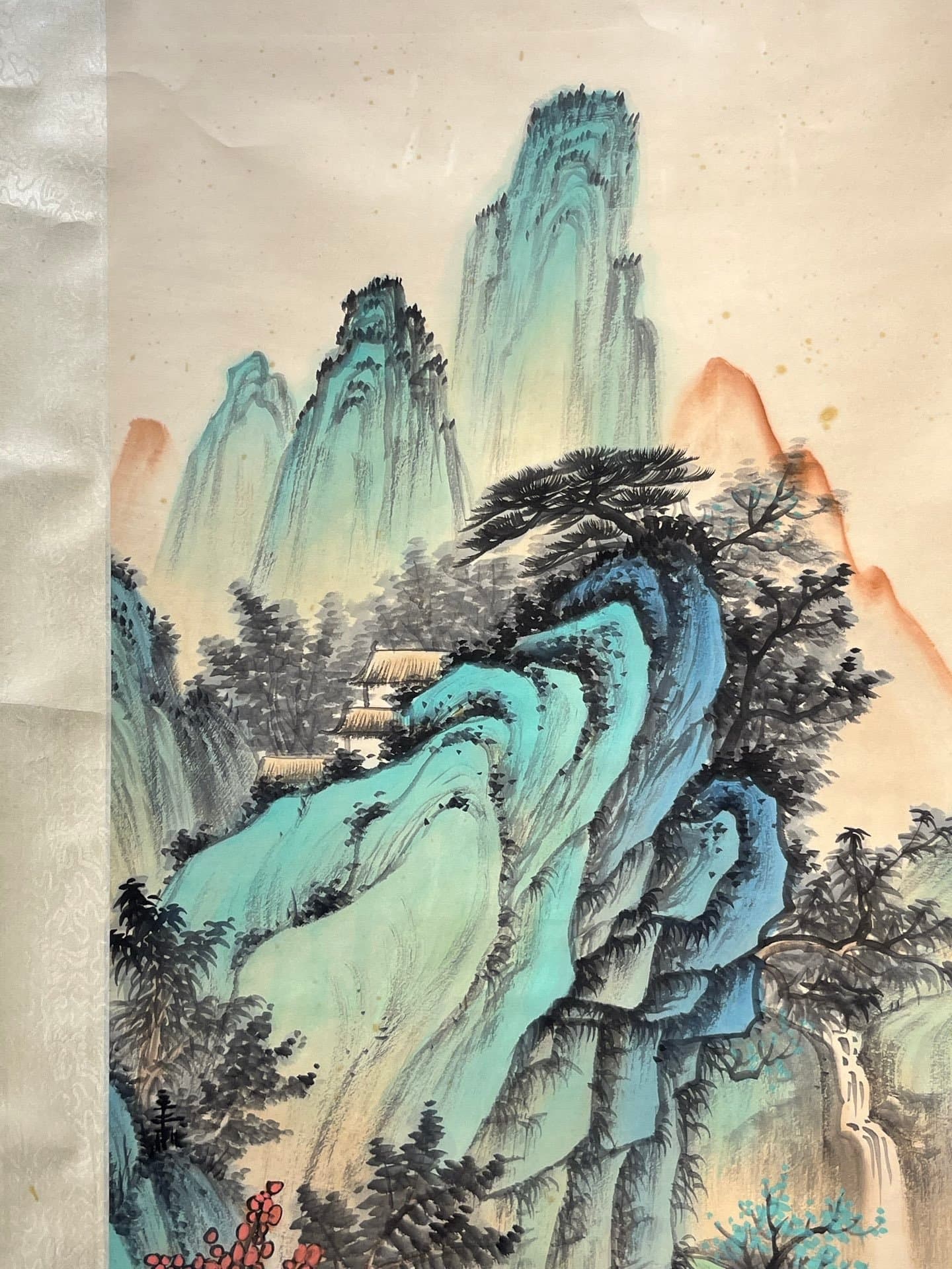 Chinese scroll painting Zhang Daqian