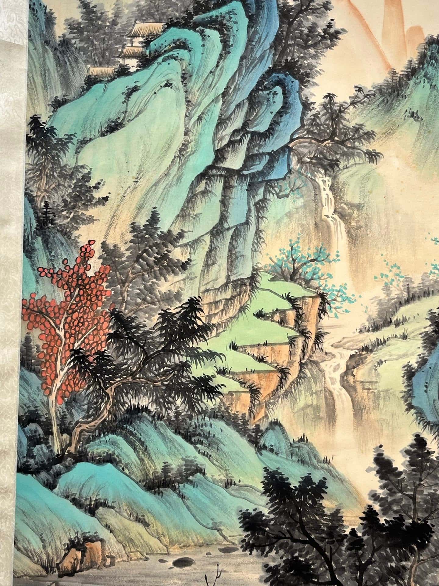 Chinese scroll painting Zhang Daqian