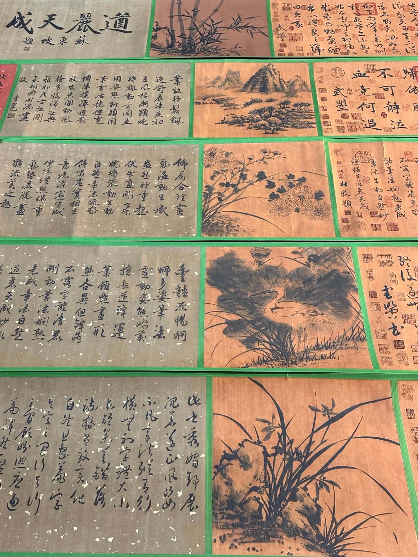 Chinese scroll painting Wu Zetian