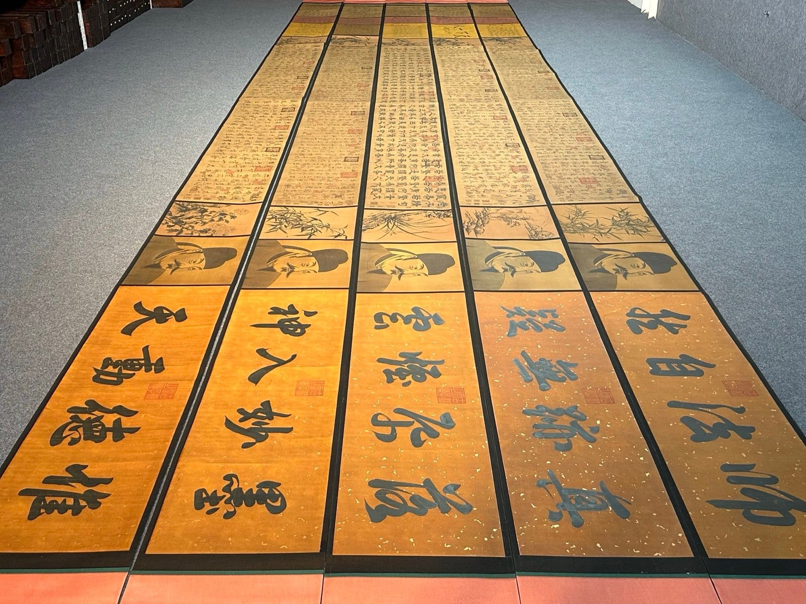 Chinese scroll painting Taizong